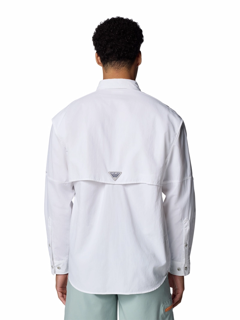 CAMISA HOMBRE BAHAMA II SHIRT BLANCO COLUMBIA - 6