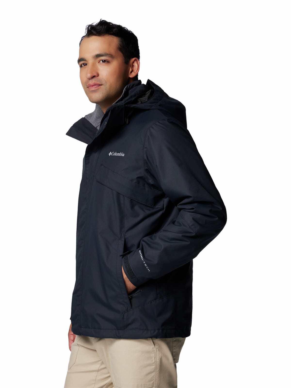 PARKA HOMBRE BUGABOO III FLEECE EN COLOR NEGRO COLUMBIA - 2