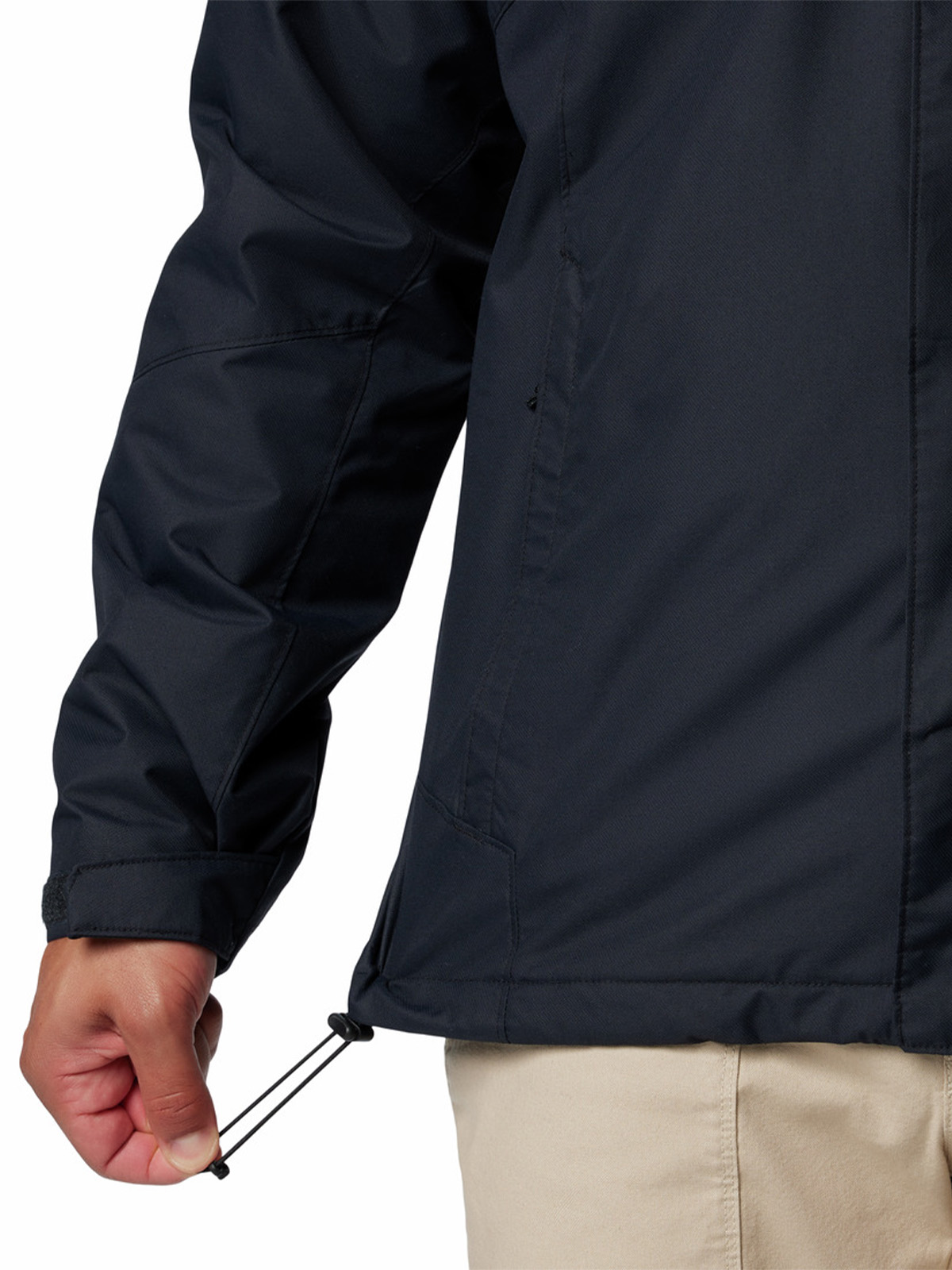 PARKA HOMBRE BUGABOO III FLEECE EN COLOR NEGRO COLUMBIA - 5