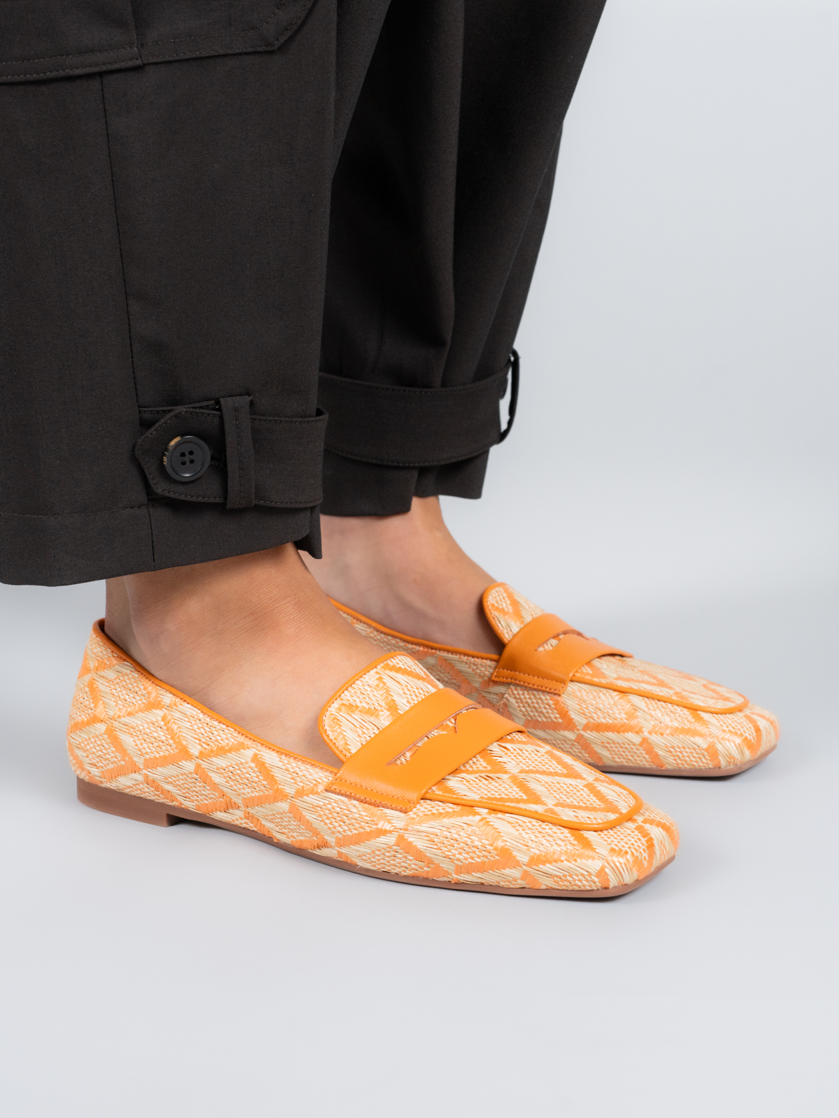 MOCASIN MUJER BELLANO NARANJA HUSH PUPPIES - 4