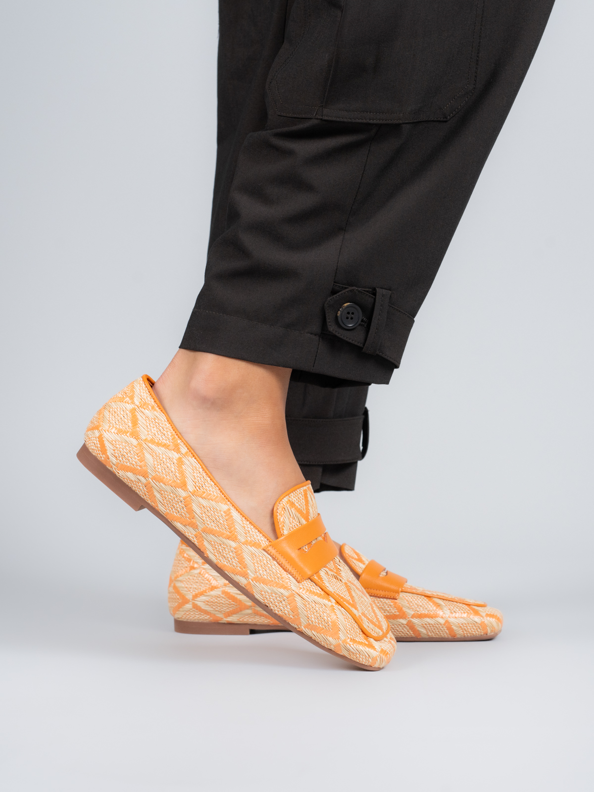 MOCASIN MUJER BELLANO NARANJA HUSH PUPPIES - 5
