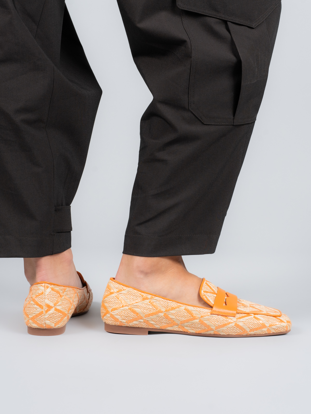 MOCASIN MUJER BELLANO NARANJA HUSH PUPPIES - 6