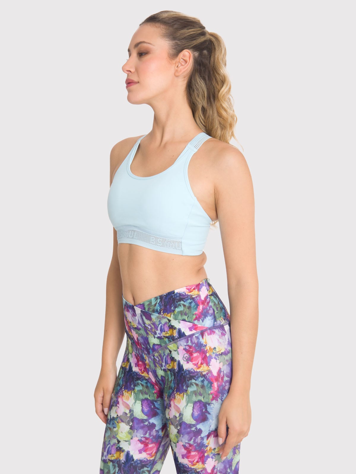 PETO DEPORTIVO MUJER AURA CELESTE BSOUL - 1