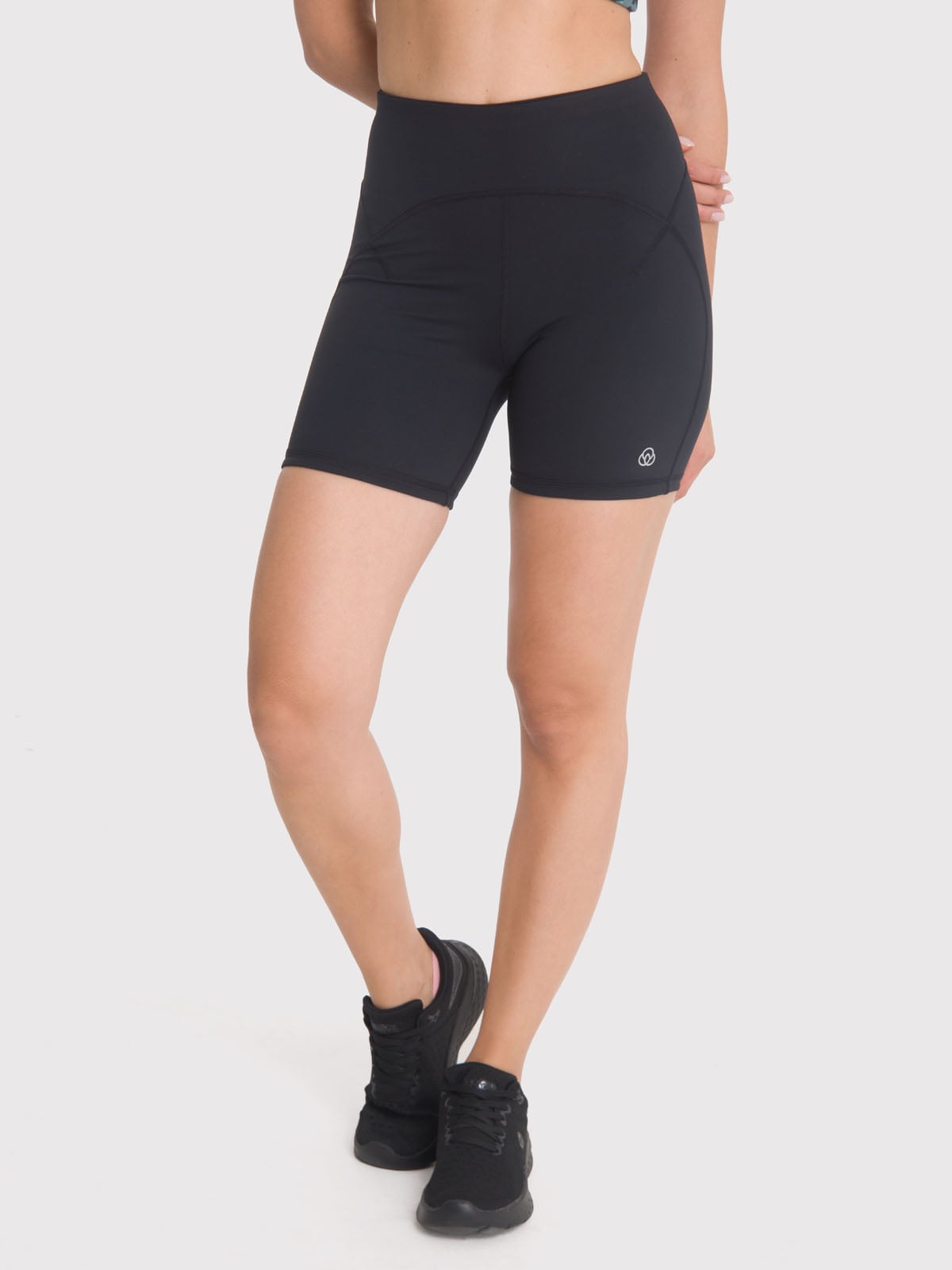 SHORT DEPORTIVO MUJER NORA NEGRO BSOUL - 2