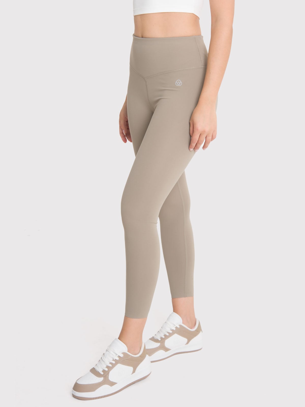 CALZA DEPORTIVA 7/8 MUJER ANKLE LEG EMMA CAFÉ BSOUL - 2