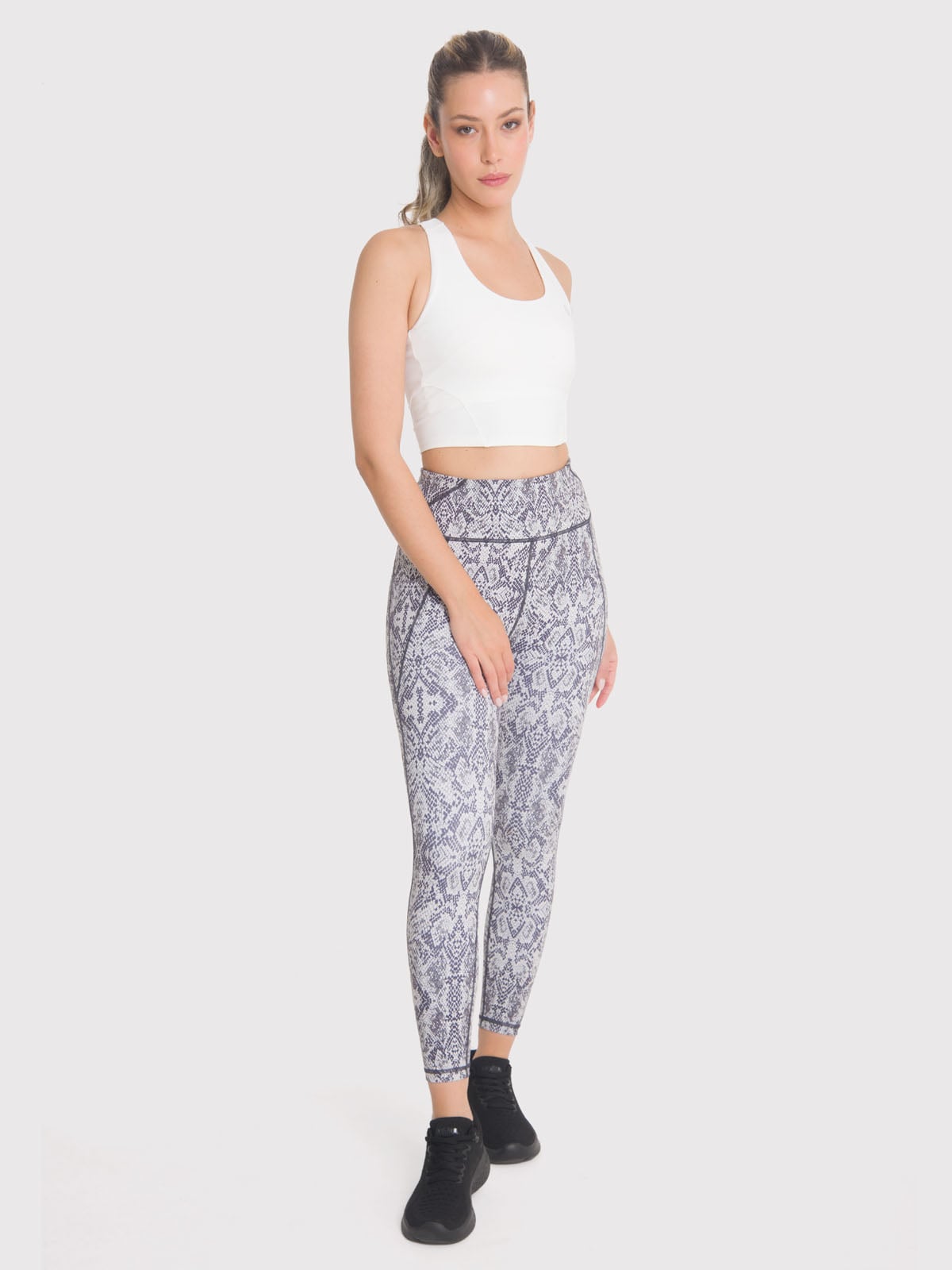 CALZA DEPORTIVA MUJER ELBA GRIS BSOUL - 5