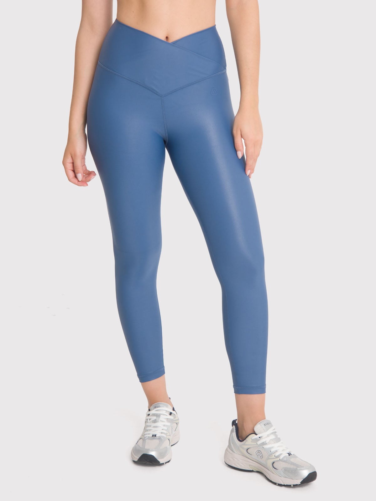CALZA DEPORTIVA 7/8 MUJER HR ANKL LEG EVA II AZUL BSOUL - 1