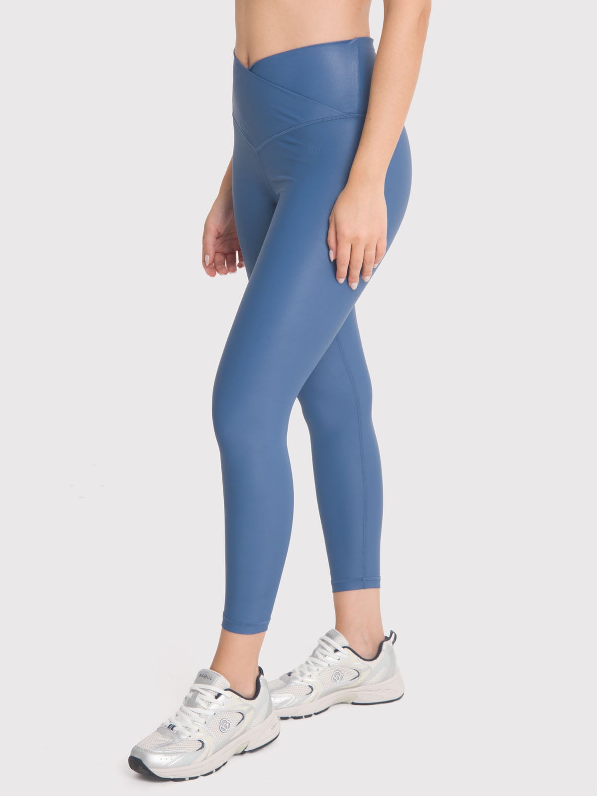 CALZA DEPORTIVA 7/8 MUJER HR ANKL LEG EVA II AZUL BSOUL - 4