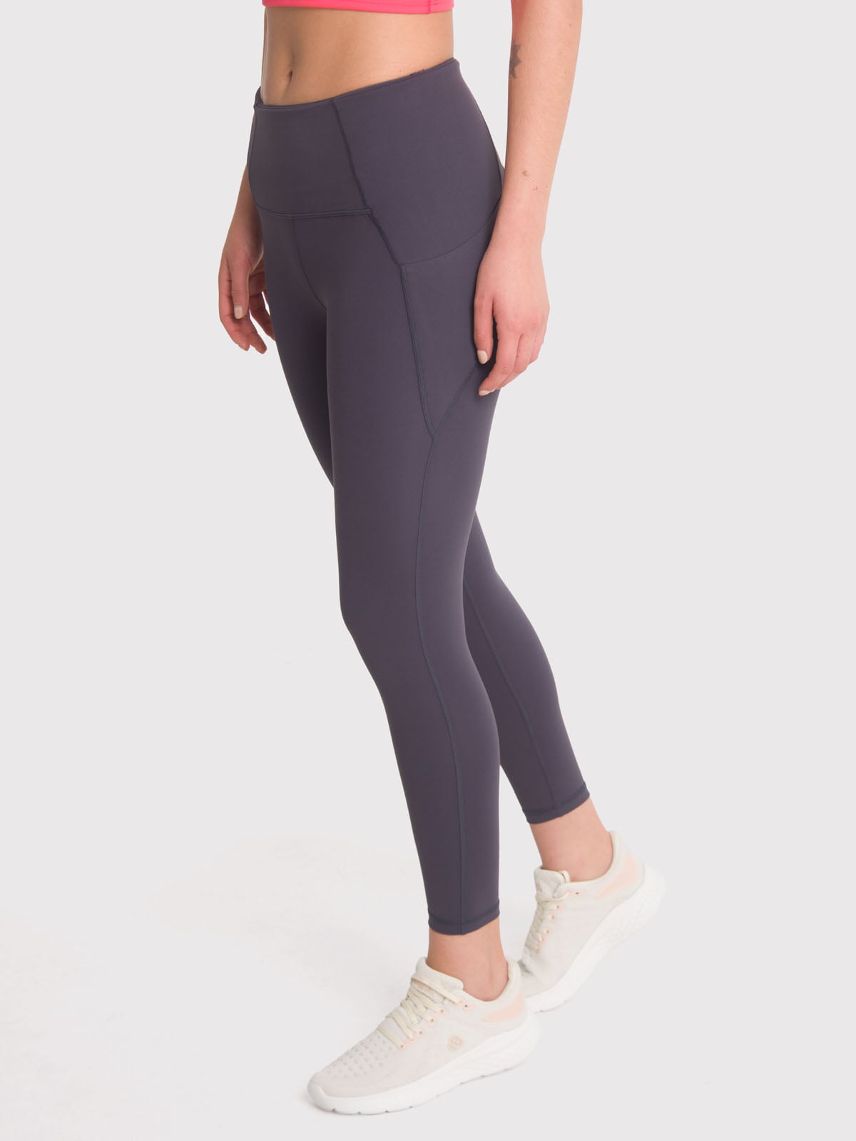 CALZA DEPORTIVA 7/8 MUJER ANKLE SHELLY ACERO BSOUL - 2
