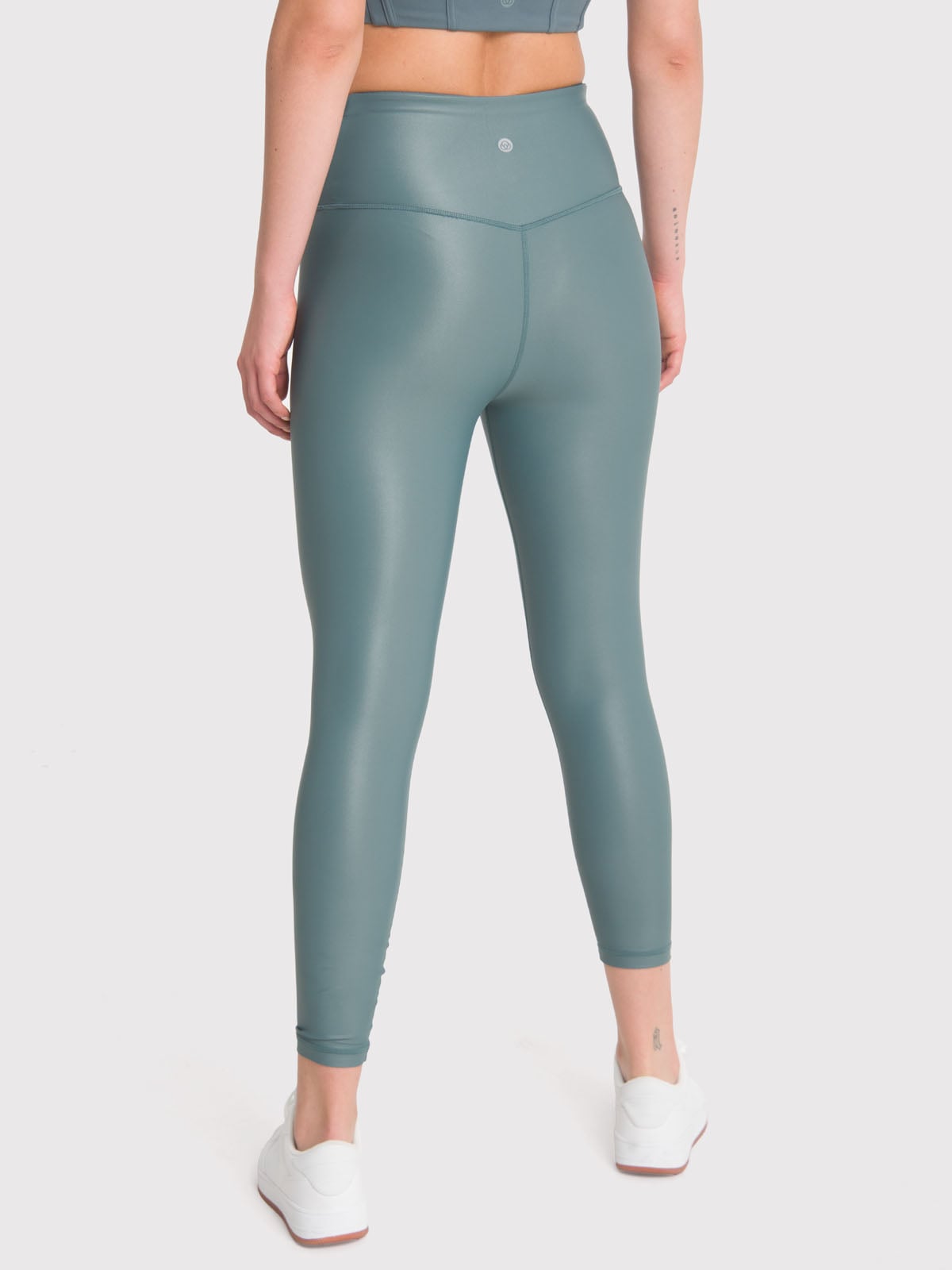 CALZA DEPORTIVA 7/8 MUJER HR ANK LEG EVA II VERDE BSOUL - 4