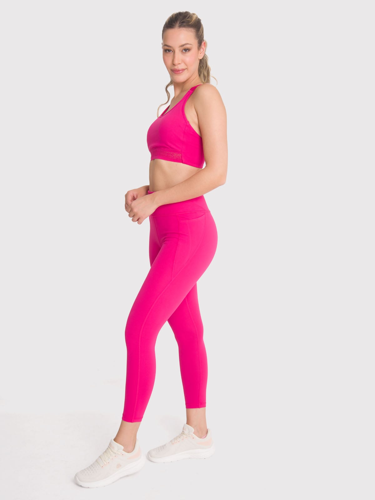 CALZA DEPORTIVA MUJER ELBA FUCSIA BSOUL - 5