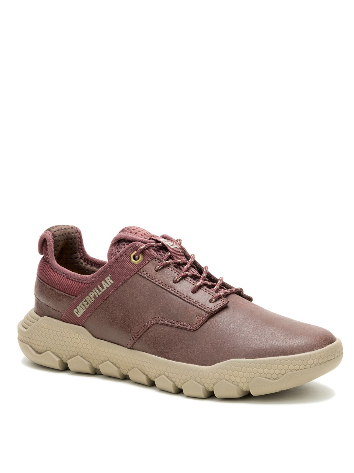 ZAPATILLA CUERO HOMBRE HEX LITE ROJO CAT - 1