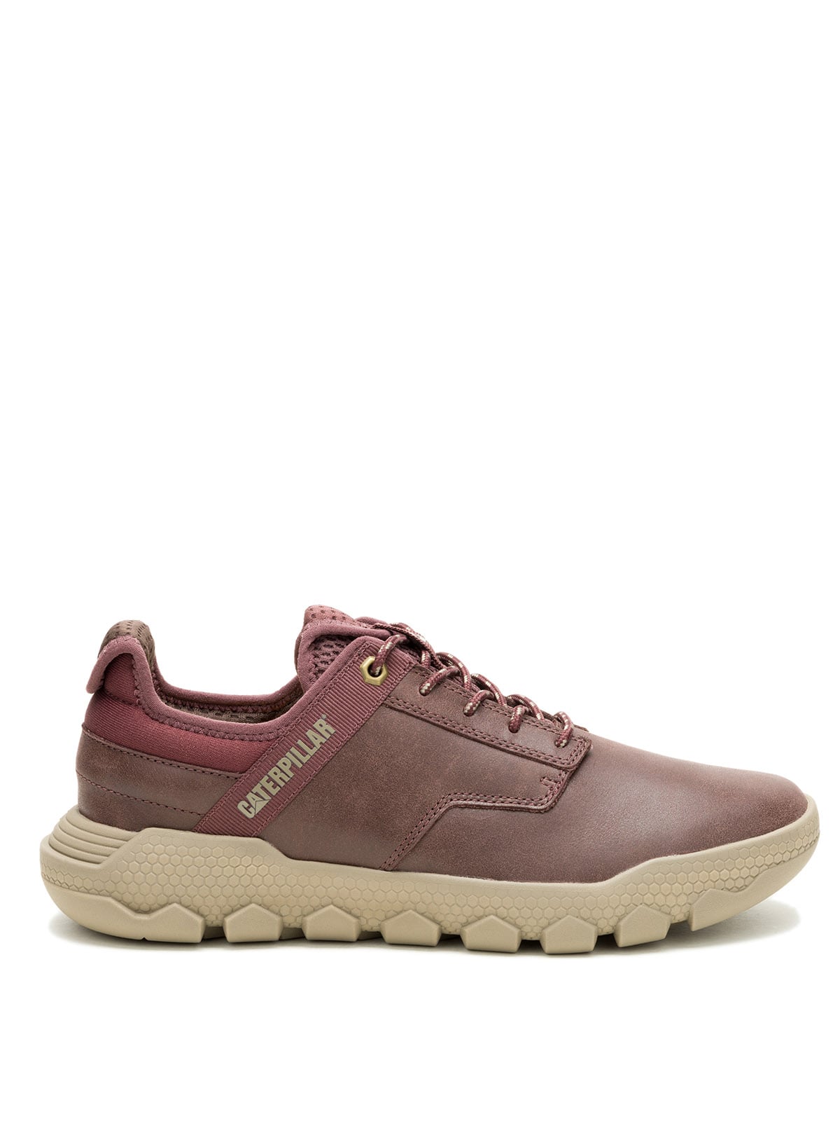 ZAPATILLA CUERO HOMBRE HEX LITE ROJO CAT - 2
