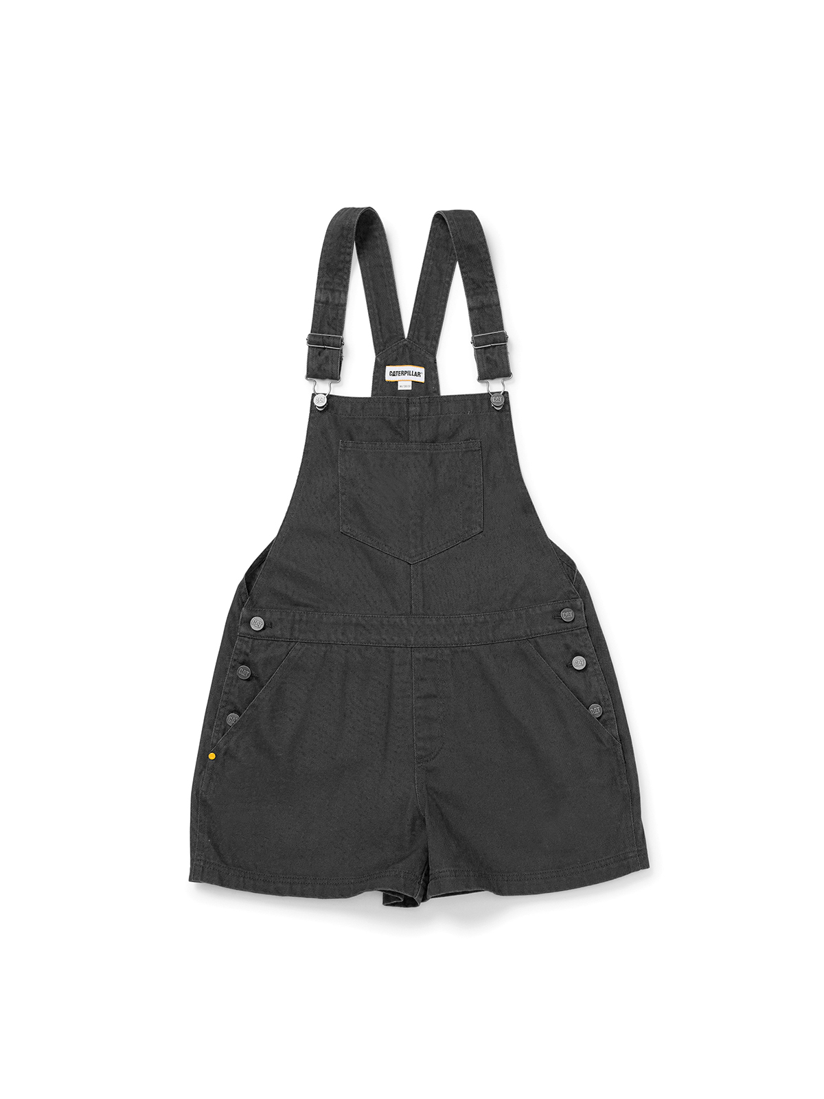 JARDINERA MUJER HERITAGE UNIFORM TWILL SHT NEGRO CAT - 1
