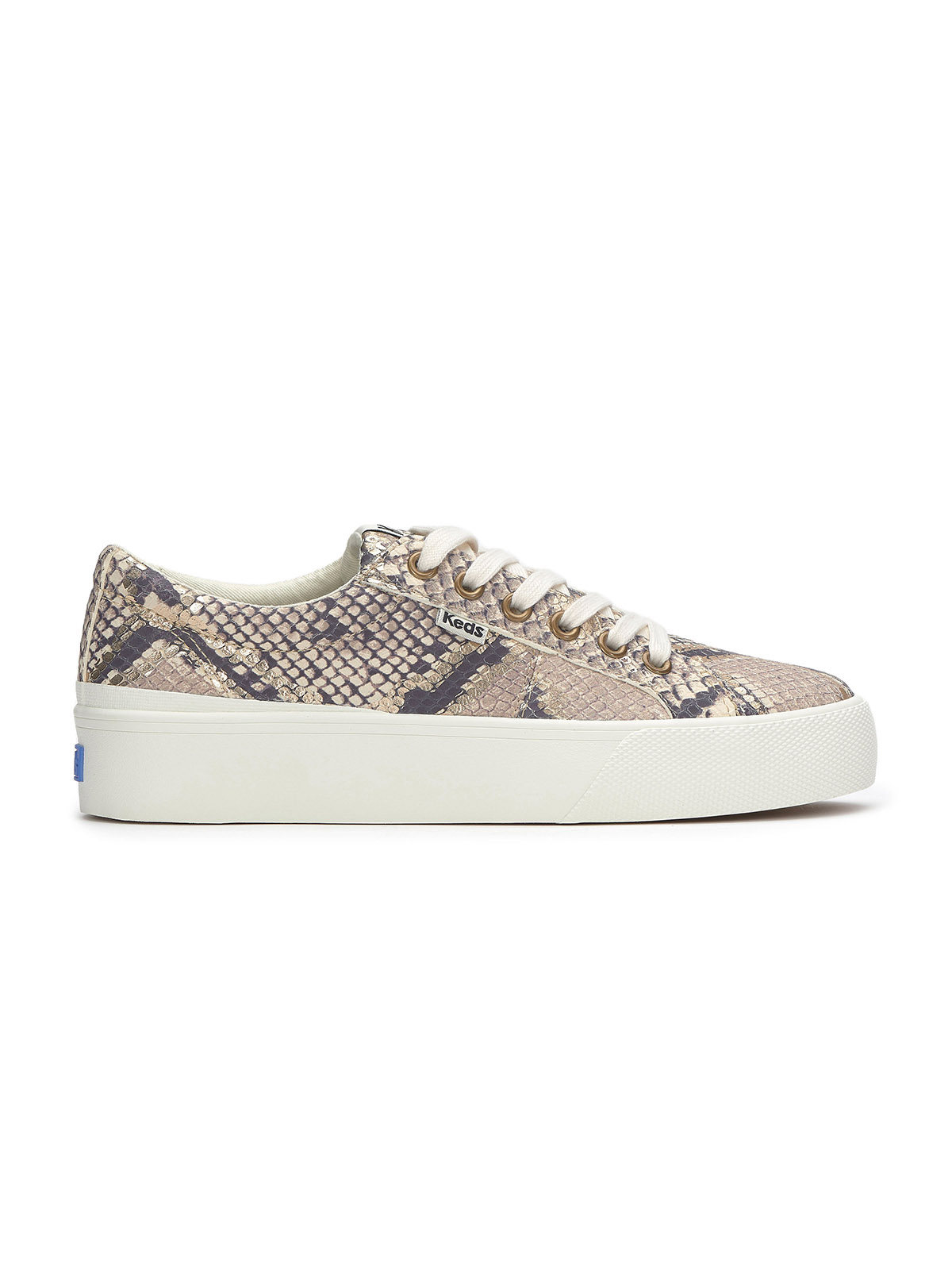 ZAPATILLA CUERO MUJER JUMP KICK DUO CAFÉ KEDS - 1