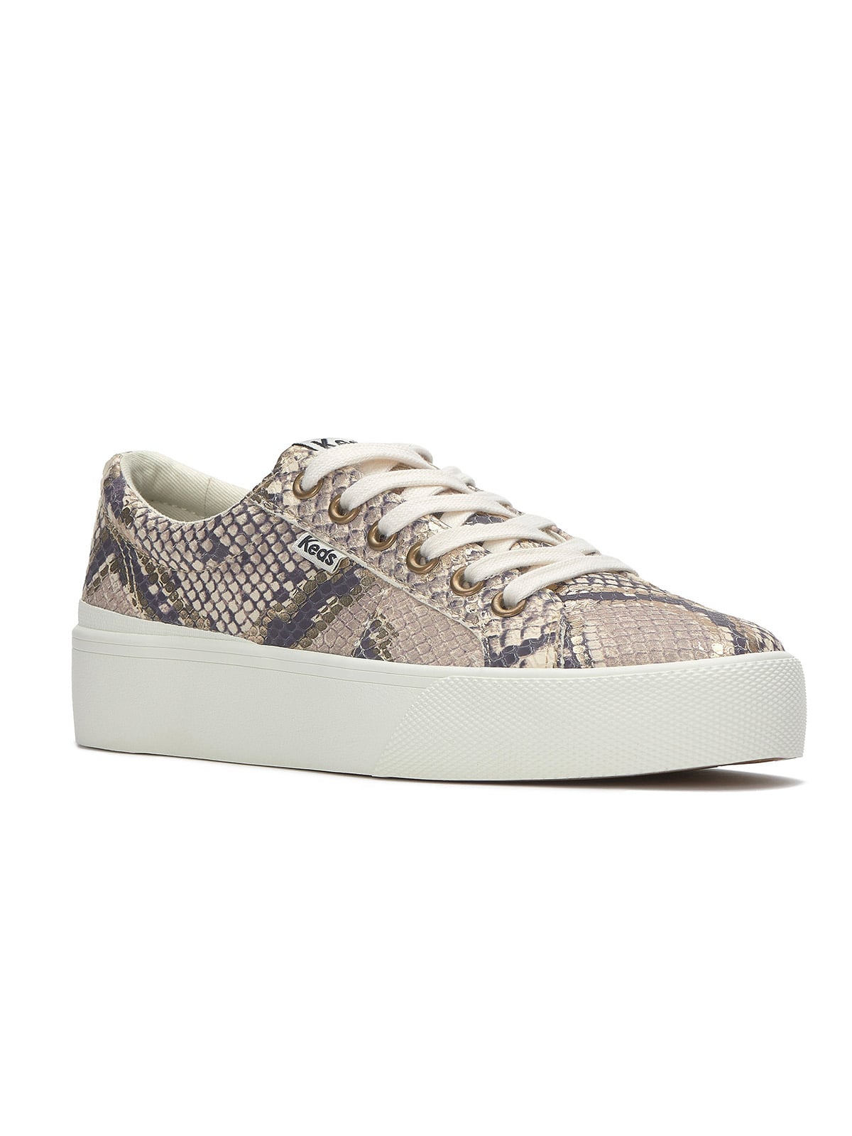 ZAPATILLA CUERO MUJER JUMP KICK DUO CAFÉ KEDS - 2