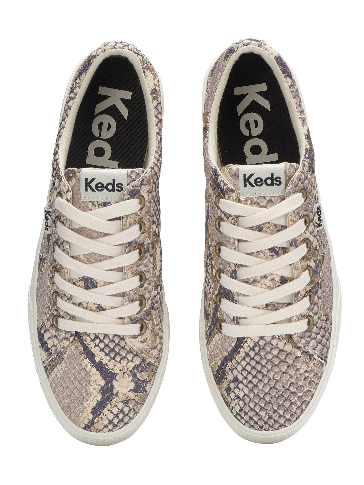 ZAPATILLA CUERO MUJER JUMP KICK DUO CAFÉ KEDS - 5