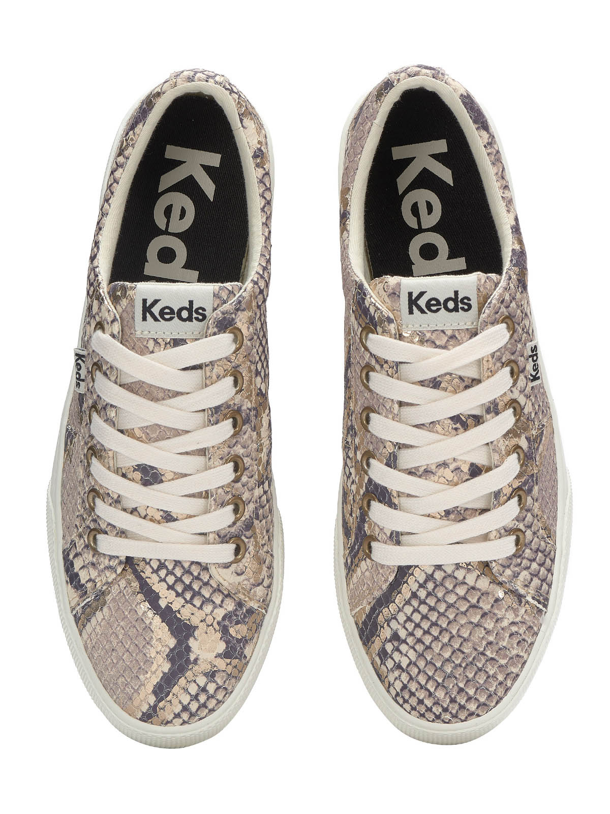 ZAPATILLA CUERO MUJER JUMP KICK DUO CAFÉ KEDS - 5