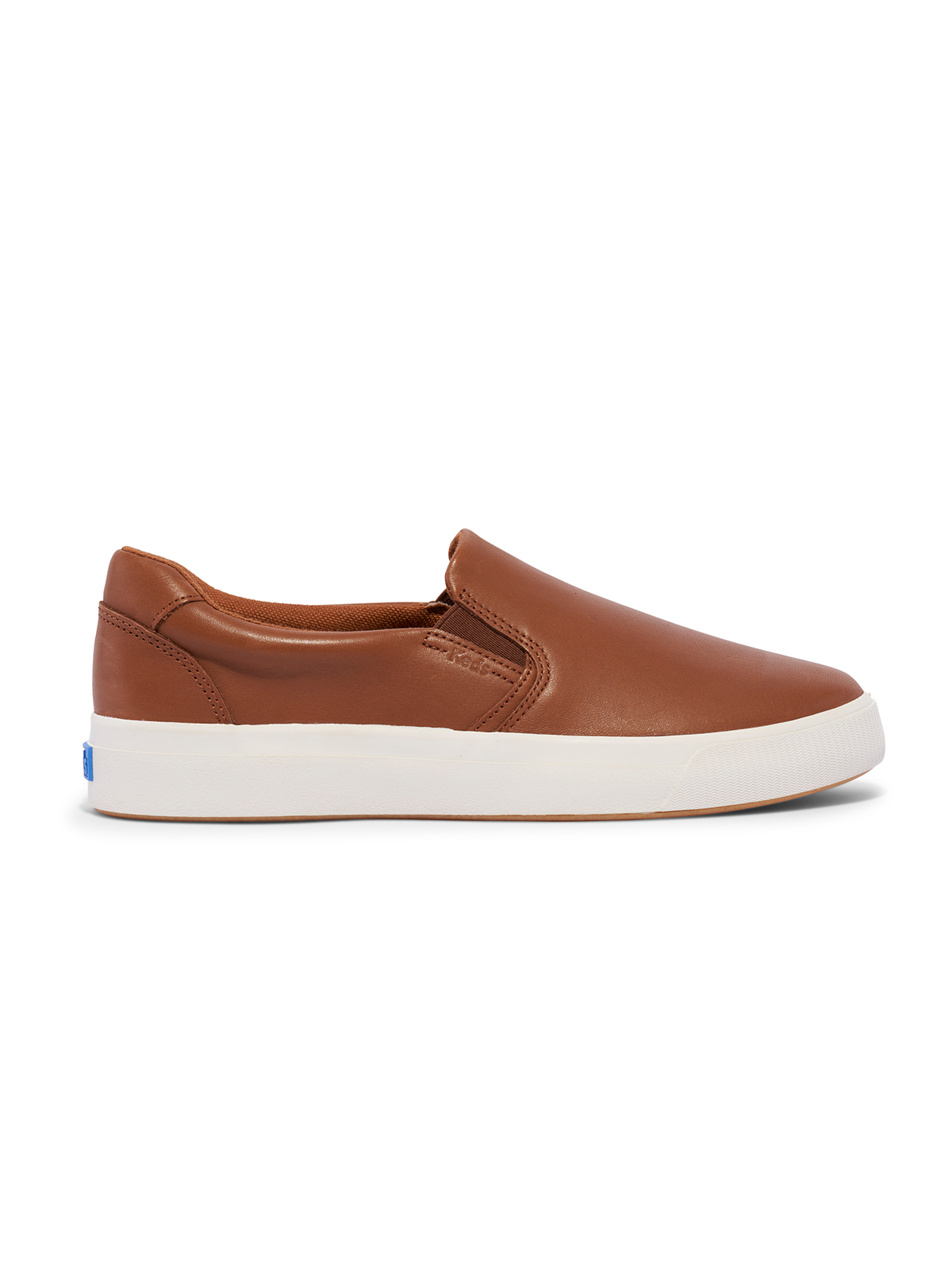 ZAPATILLA CUERO MUJER PURSUIT SLIP CAMEL KEDS - 1