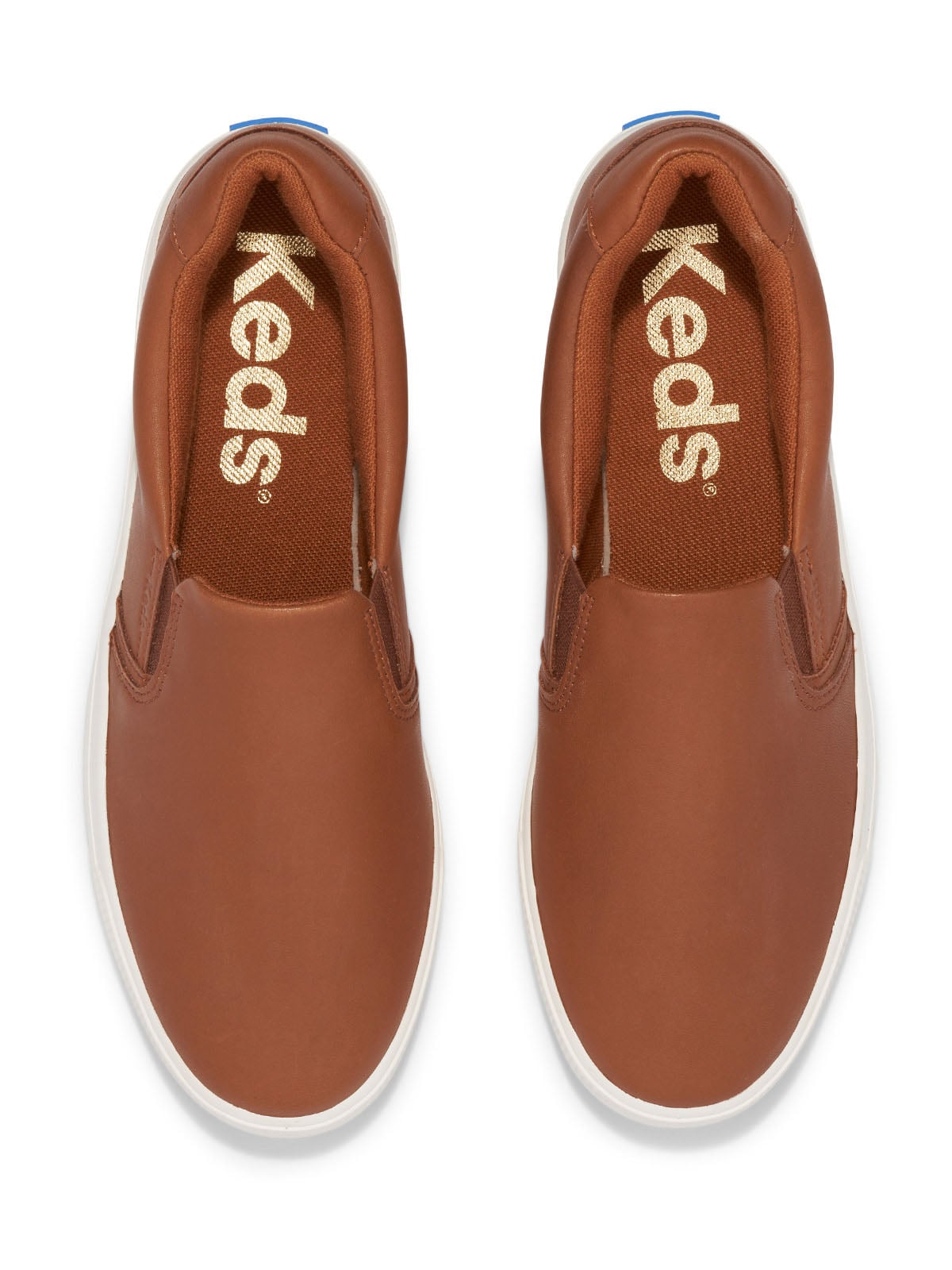 ZAPATILLA CUERO MUJER PURSUIT SLIP CAMEL KEDS - 5