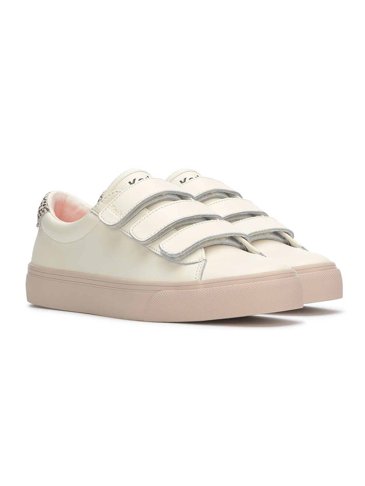 ZAPATILLA CUERO MUJER JUMP KICK CREMA KEDS - 4