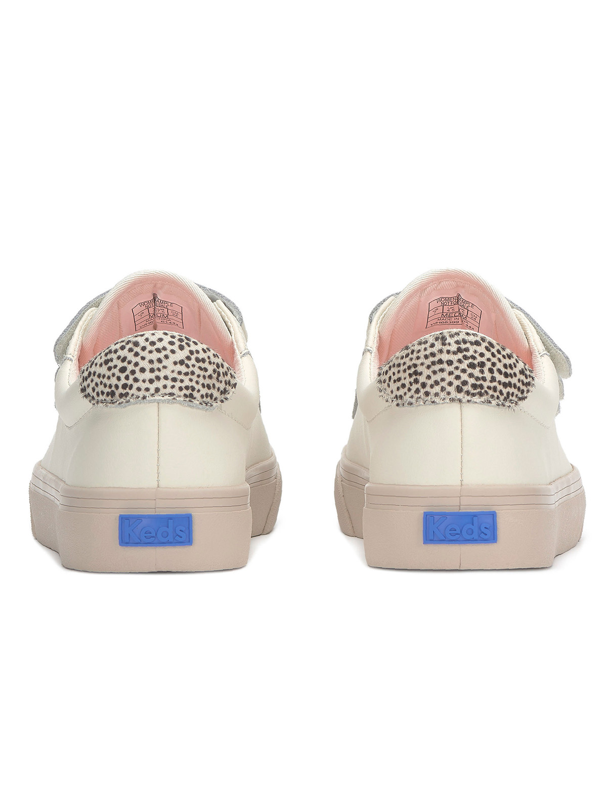 ZAPATILLA CUERO MUJER JUMP KICK CREMA KEDS - 7