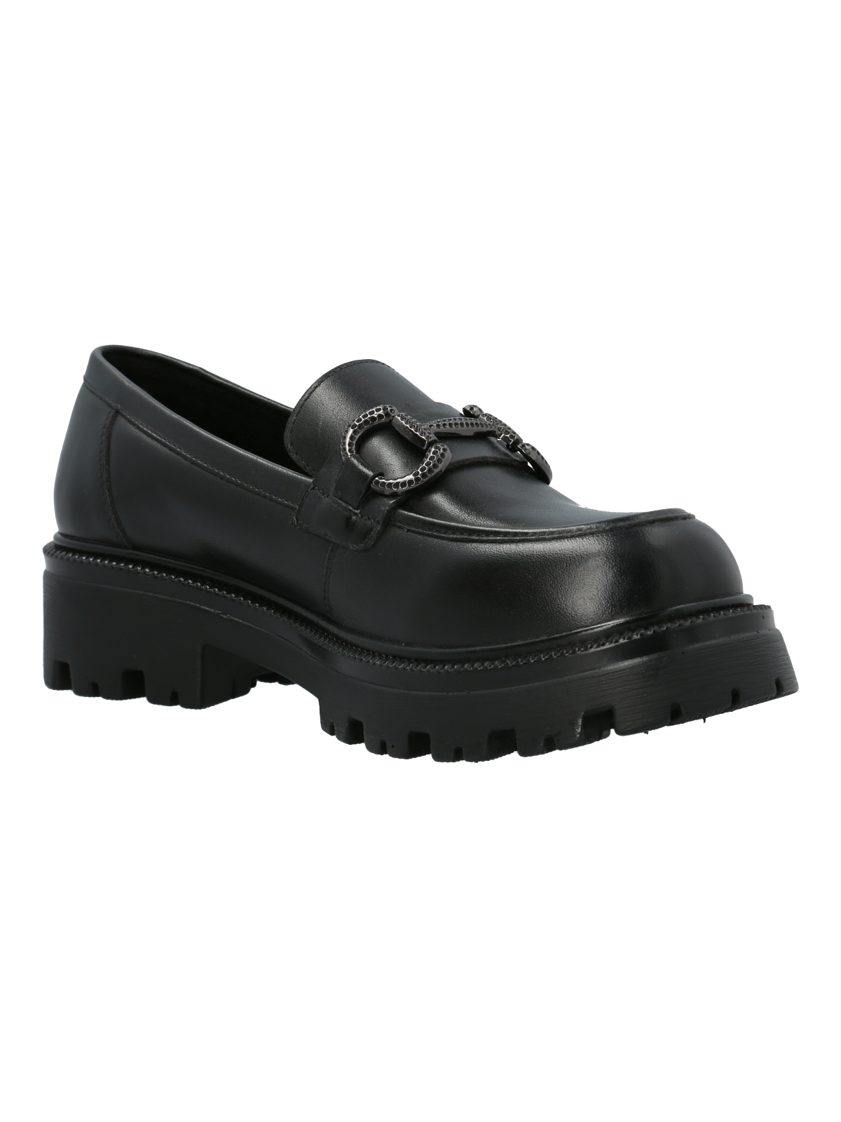 MOCASÍN ESCOLAR CUERO NEGRA NIÑA WILMA HUSH PUPPIES - 4