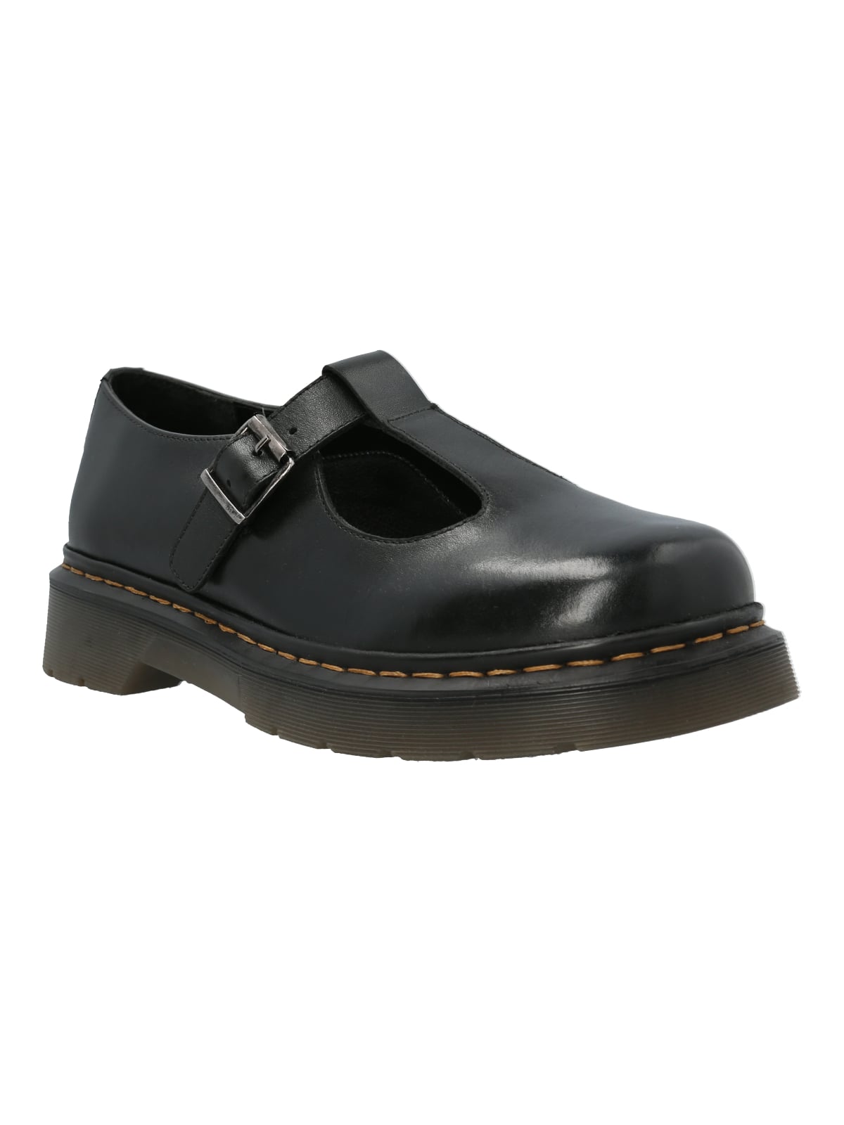 GUILLERMINA ESCOLAR CUERO NEGRA NIÑA SUKIE HUSH PUPPIES - 4