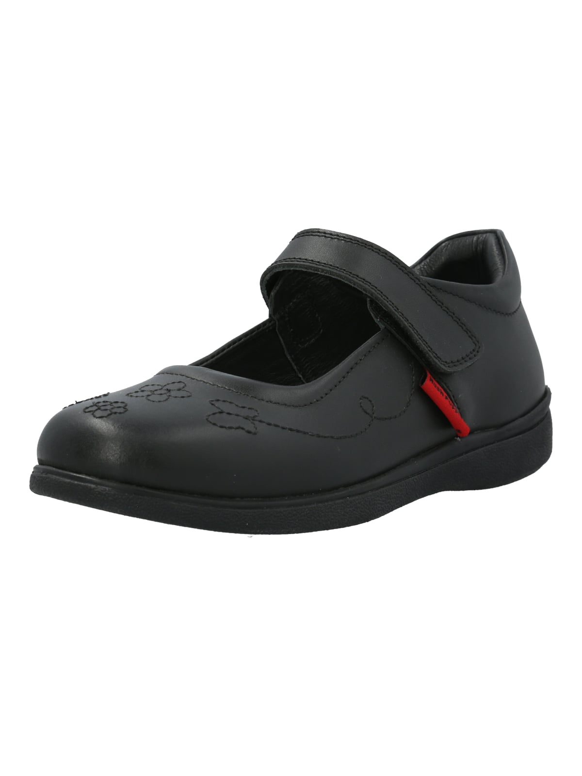 GUILLERMINA ESCOLAR CUERO NEGRA NIÑA GEORY HUSH PUPPIES - 1