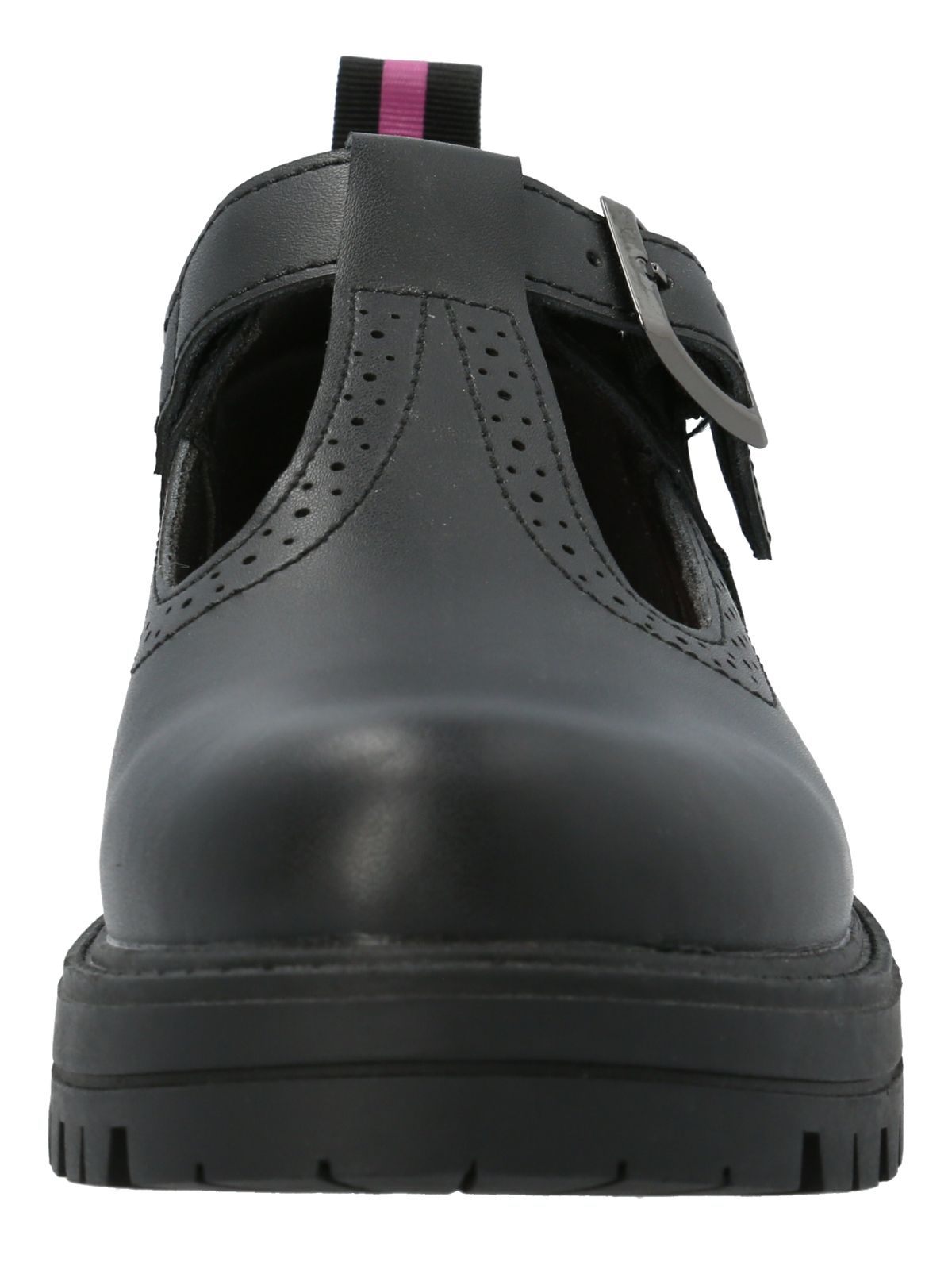 GUILLERMINA ESCOLAR CUERO NEGRA NIÑA HOLLY HUSH PUPPIES - 5