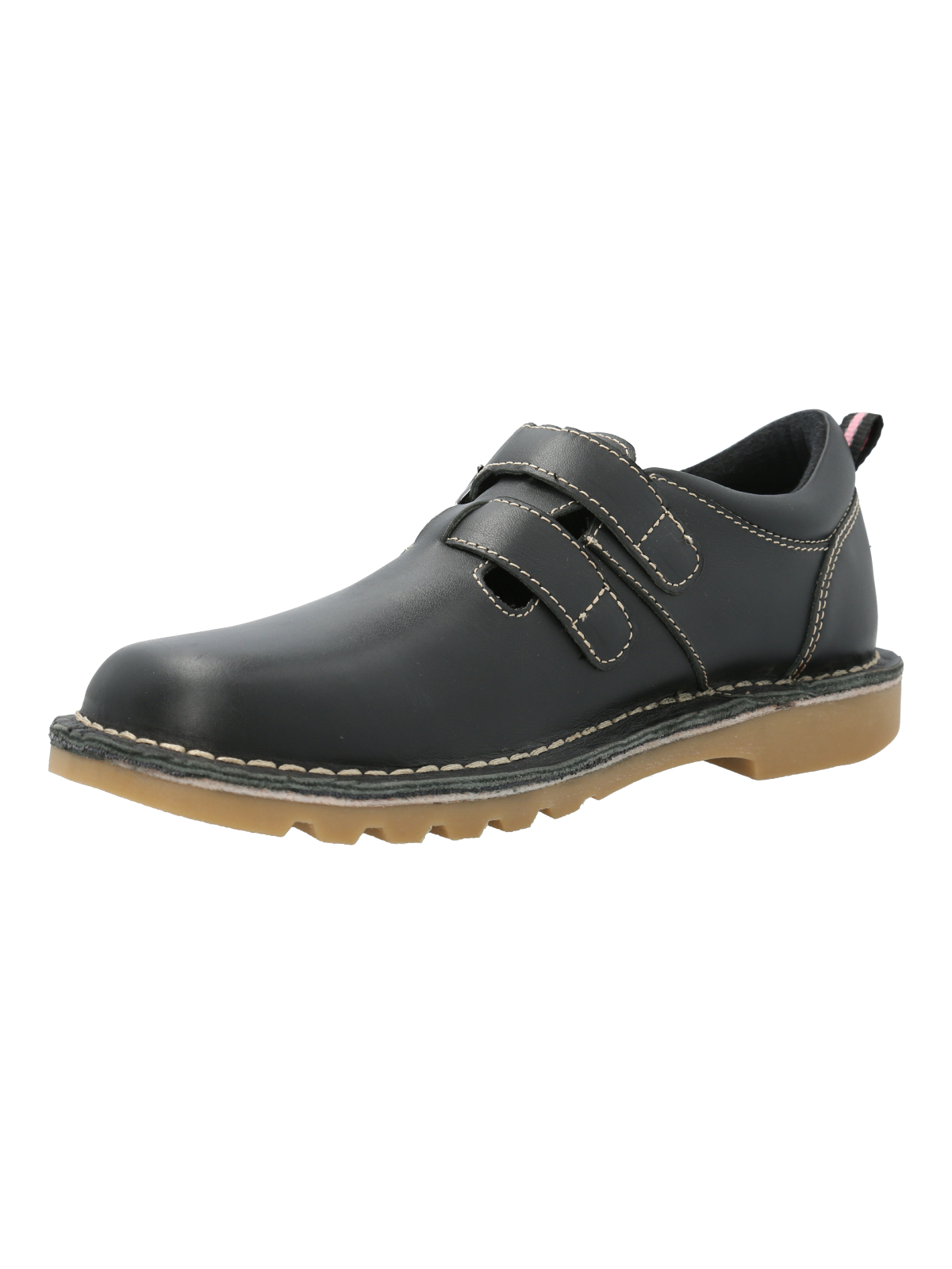 GUILLERMINA ESCOLAR CUERO NEGRO NIÑA SPRB HUSH PUPPIES - 6