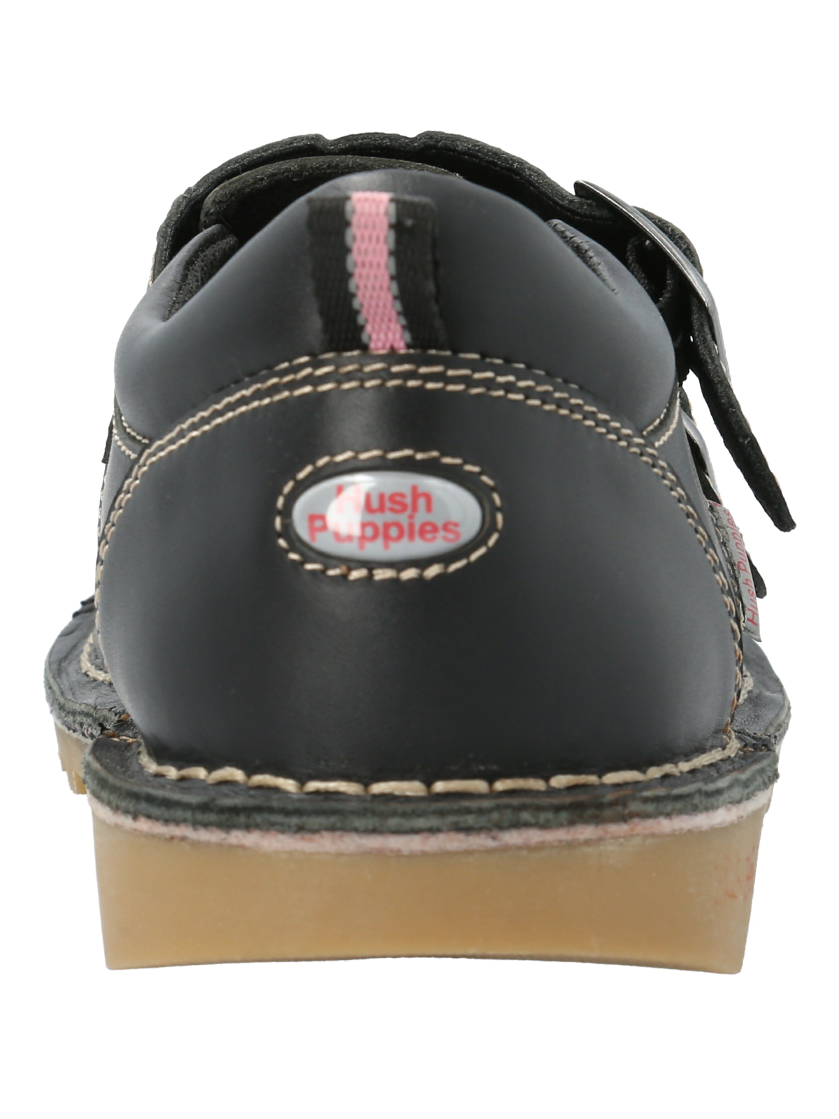 GUILLERMINA ESCOLAR CUERO NEGRO NIÑA SPRB HUSH PUPPIES - 8