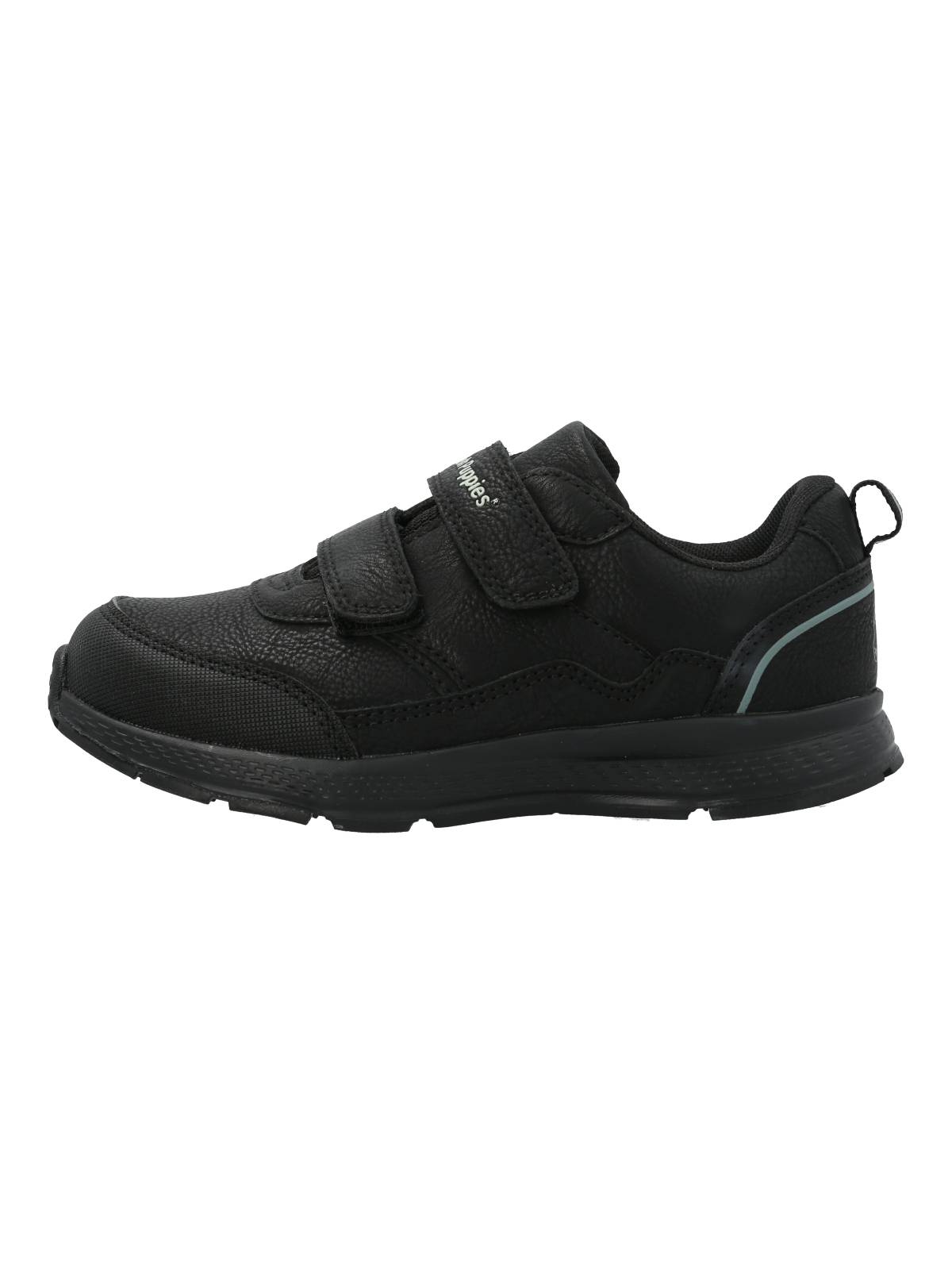 ZAPATILLA ESCOLAR NEGRA NEW CHANCE VELCRO HUSH PUPPIES - 1