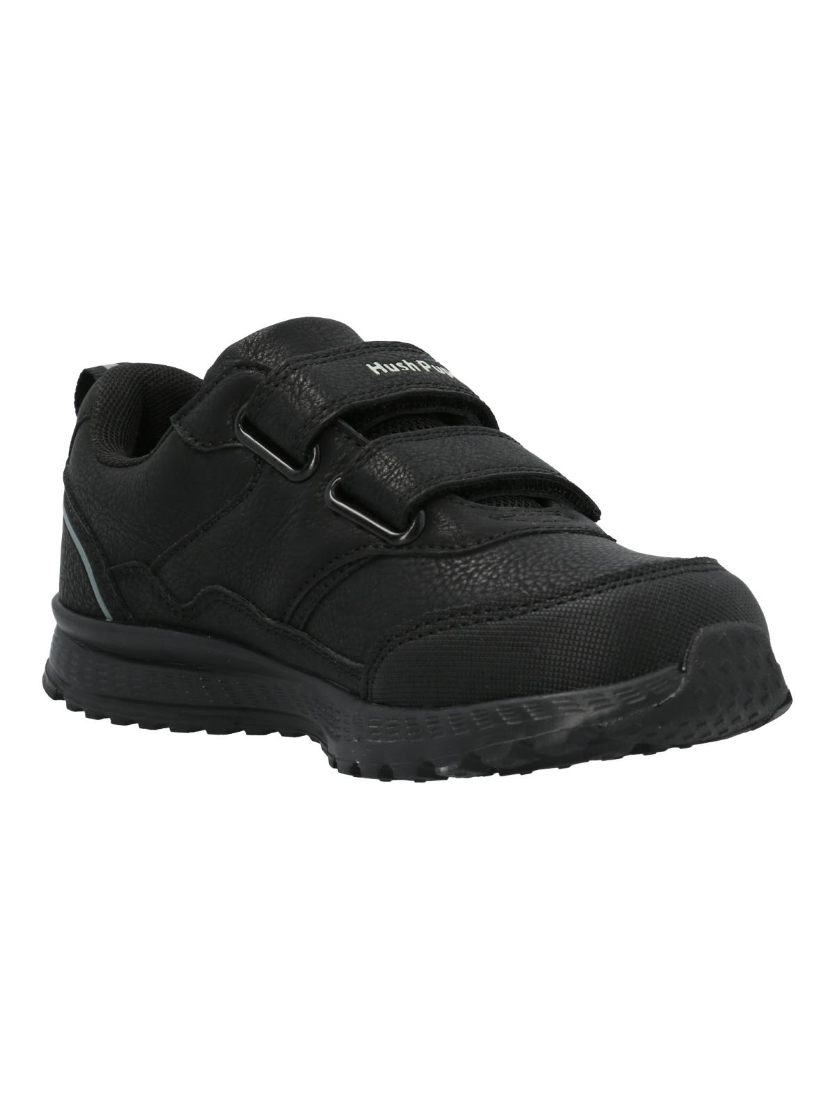 ZAPATILLA ESCOLAR NEGRA NEW CHANCE VELCRO HUSH PUPPIES - 4