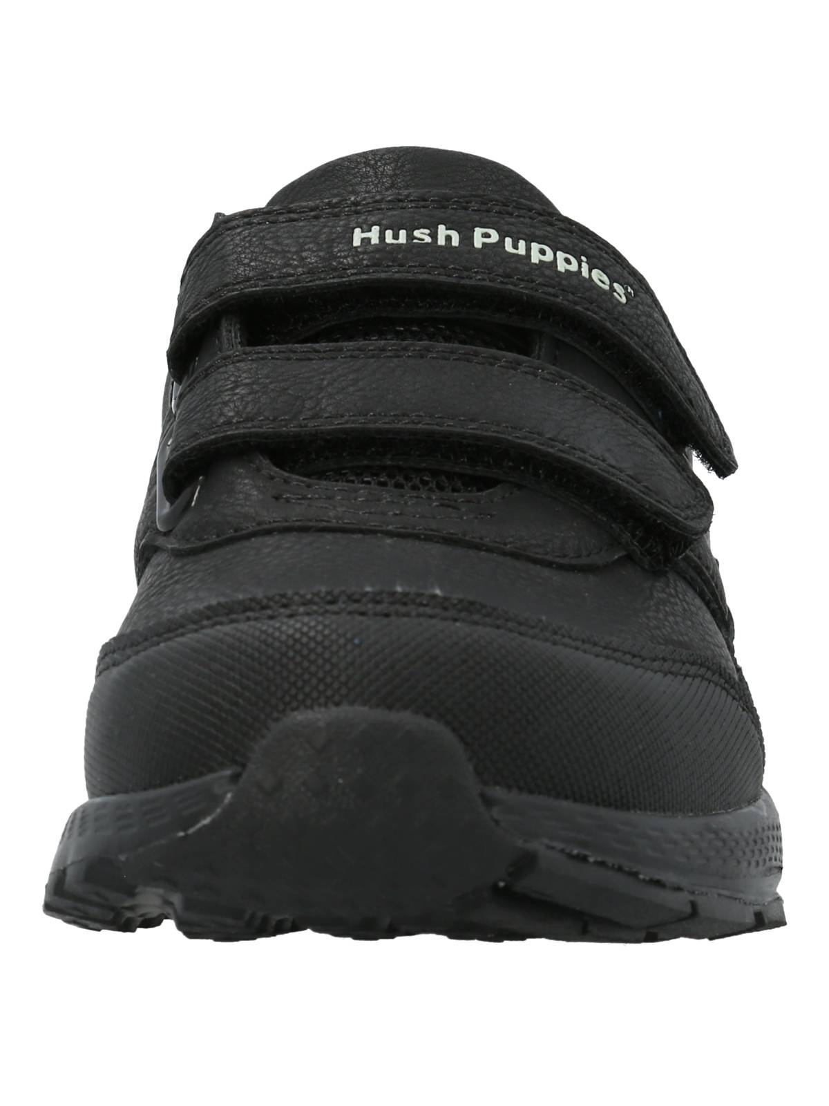 ZAPATILLA ESCOLAR NEGRA NEW CHANCE VELCRO HUSH PUPPIES - 5