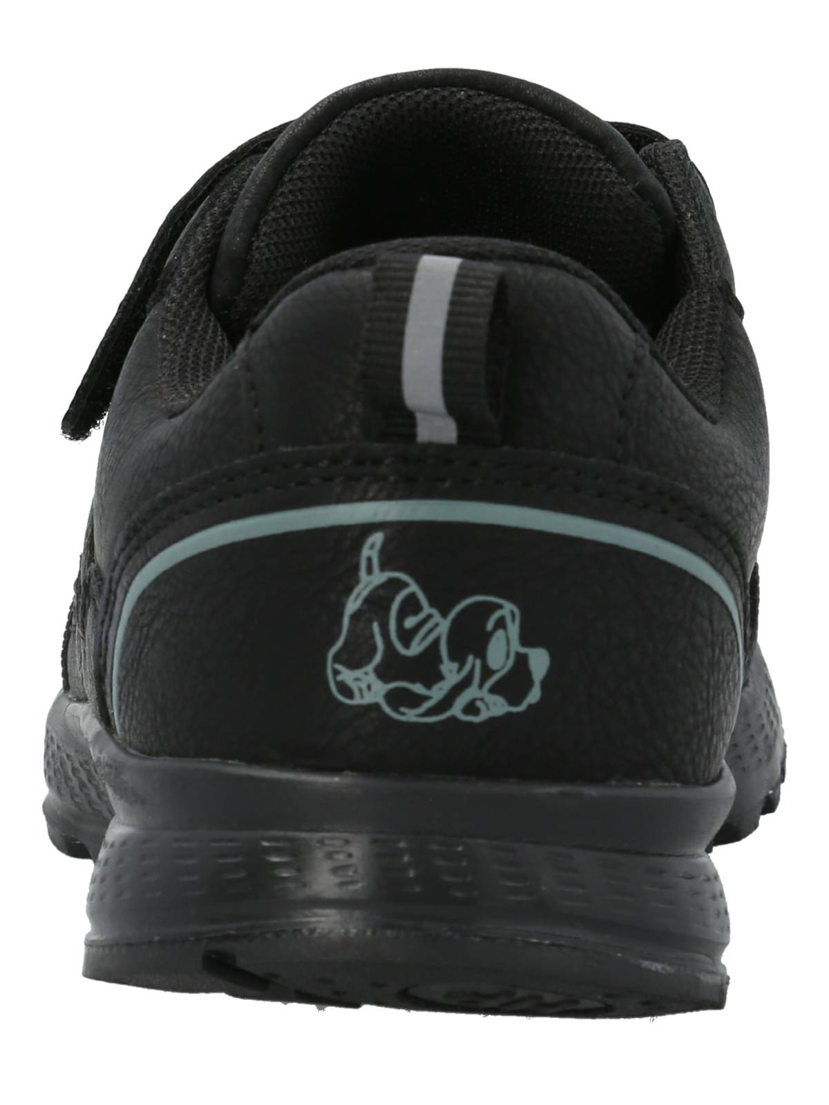 ZAPATILLA ESCOLAR NEGRA NEW CHANCE VELCRO HUSH PUPPIES - 8