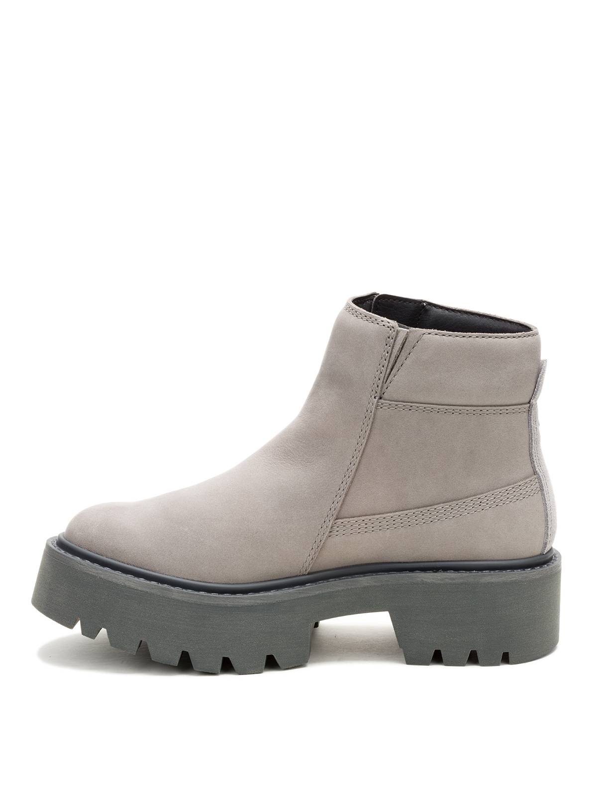 BOTIN CUERO MUJER COLORADO MAX CHELSEA GRIS CAT - 4