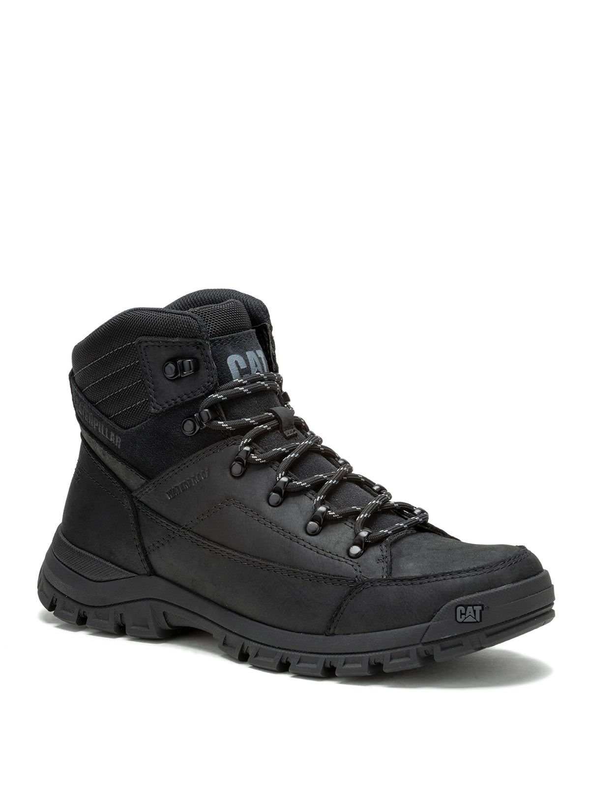 BOTIN CUERO HOMBRE THRESHOLD HIKER EN COLOR NEGRO CAT - 1