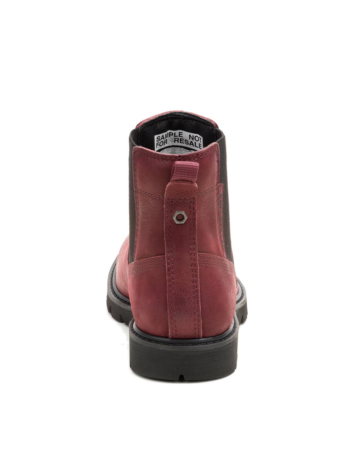BOTIN CUERO MUJER COLORADO CHELSEA BURDEO CAT - 6