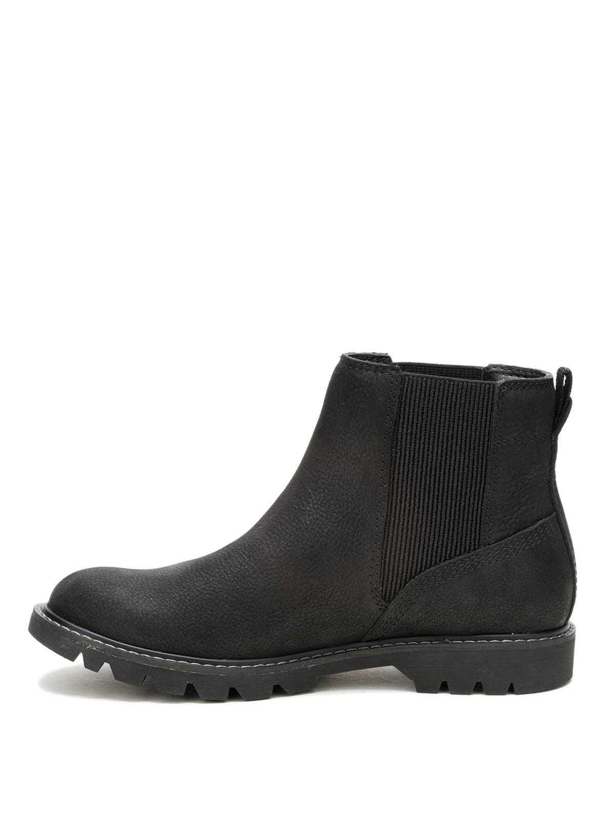 BOTIN CUERO MUJER COLORADO CHELSEA NEGRO CAT - 4