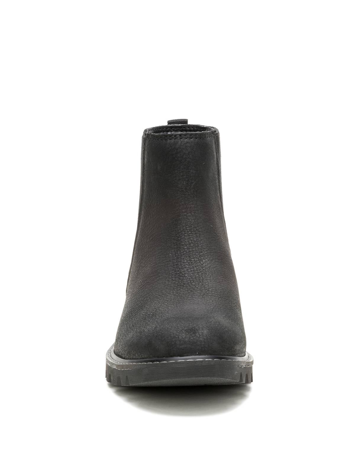 BOTIN CUERO MUJER COLORADO CHELSEA NEGRO CAT - 5