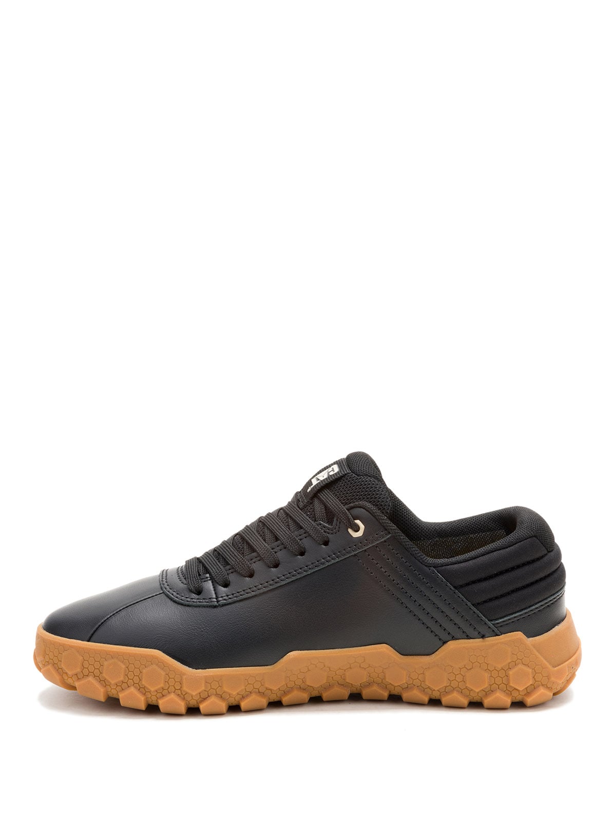 ZAPATILLA CUERO MUJER HEX PLUS NEGRO CAT - 4