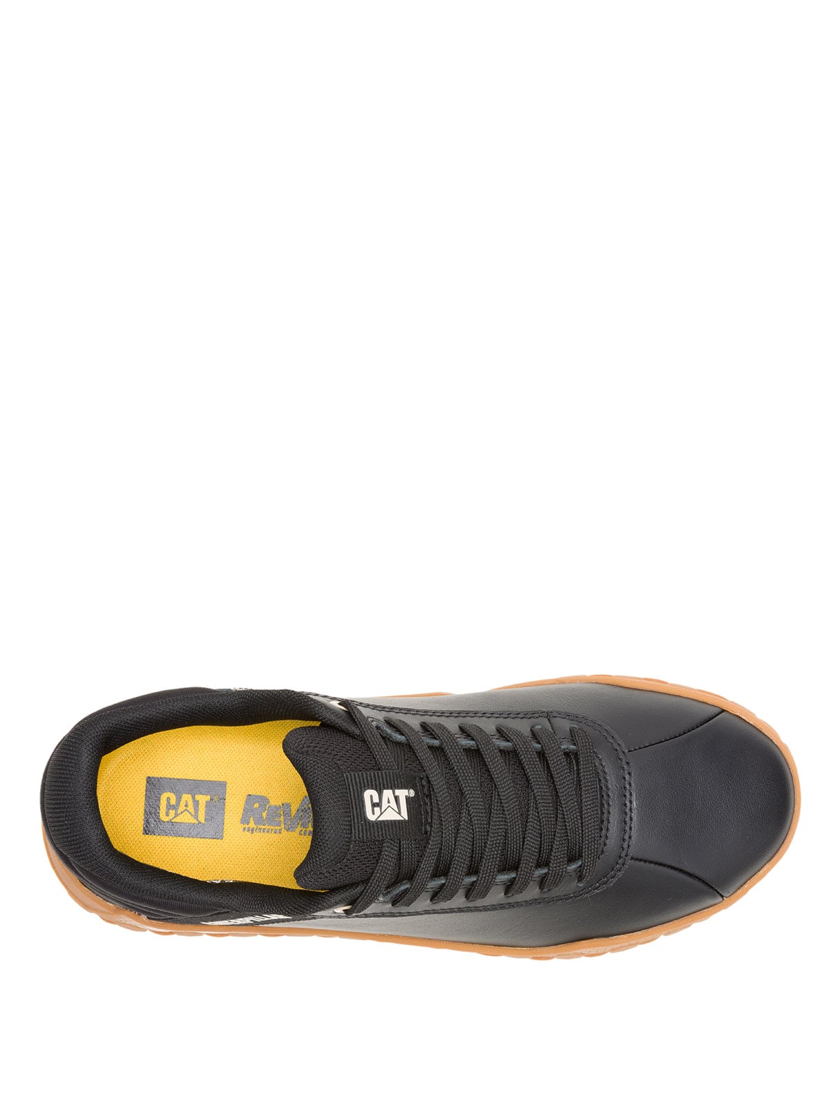 ZAPATILLA CUERO MUJER HEX PLUS NEGRO CAT - 7