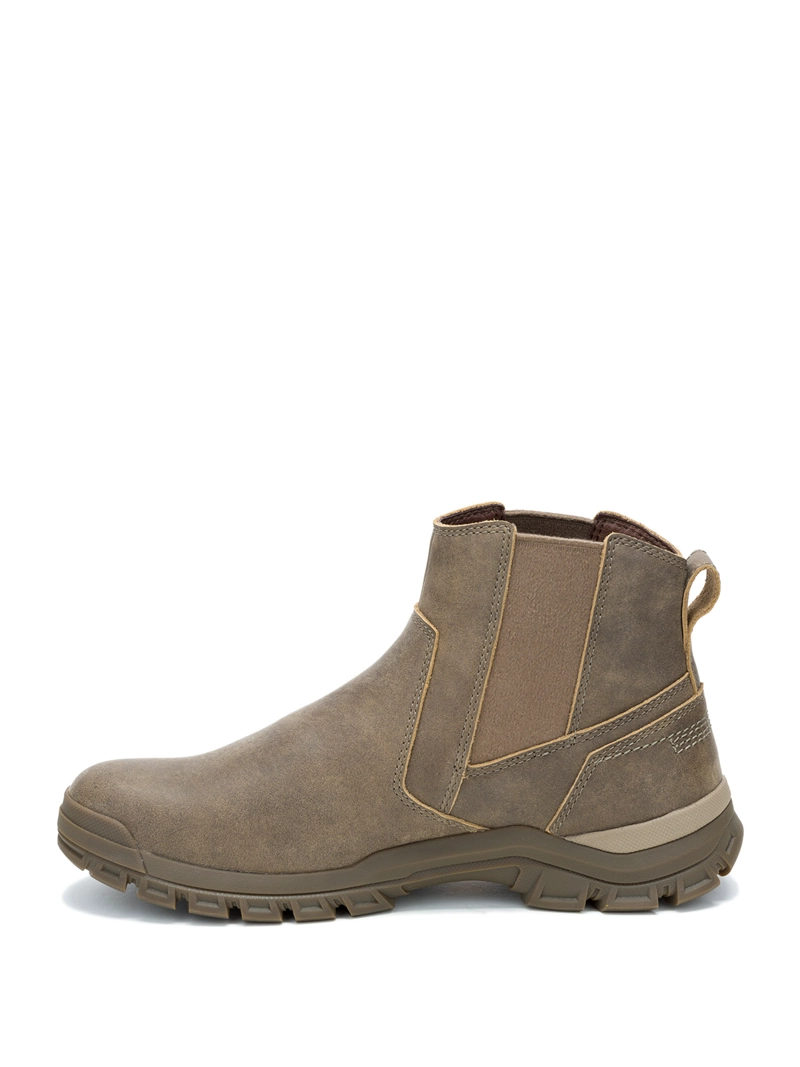 BOTIN CUERO HOMBRE THRESHOLD CHELSEA CAFE  OSCURO CAT - 4
