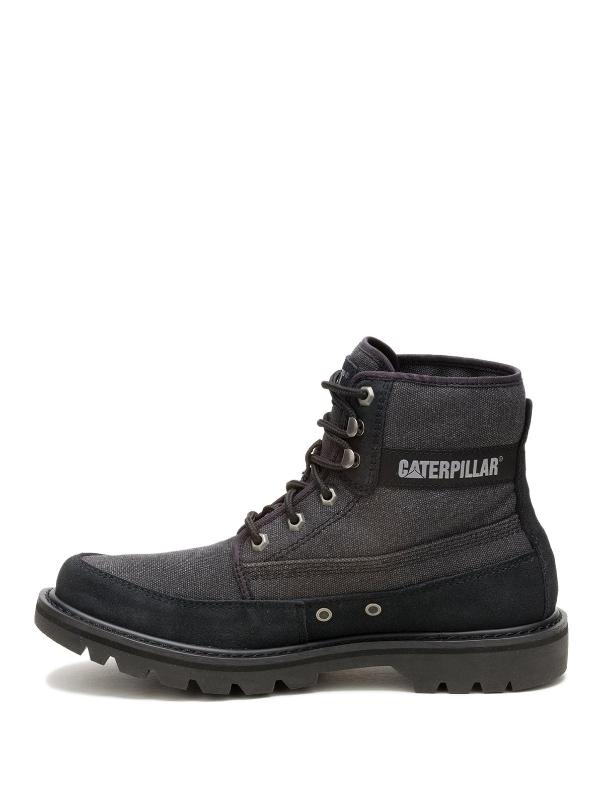 BOTIN HOMBRE COLORADO 2 CANVAS NEGRO CAT - 4
