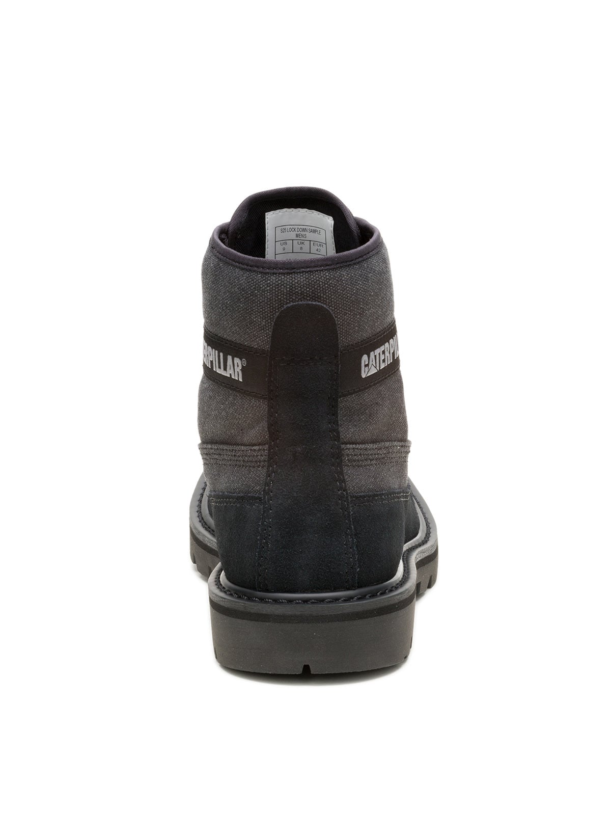 BOTIN HOMBRE COLORADO 2 CANVAS NEGRO CAT - 6