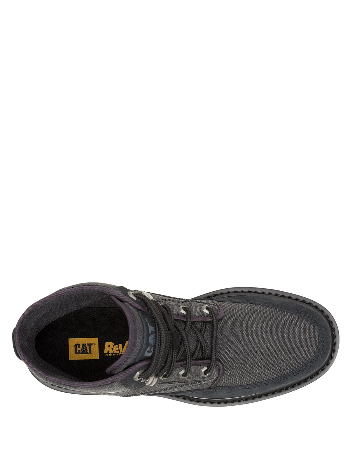 BOTIN HOMBRE COLORADO 2 CANVAS NEGRO CAT - 7
