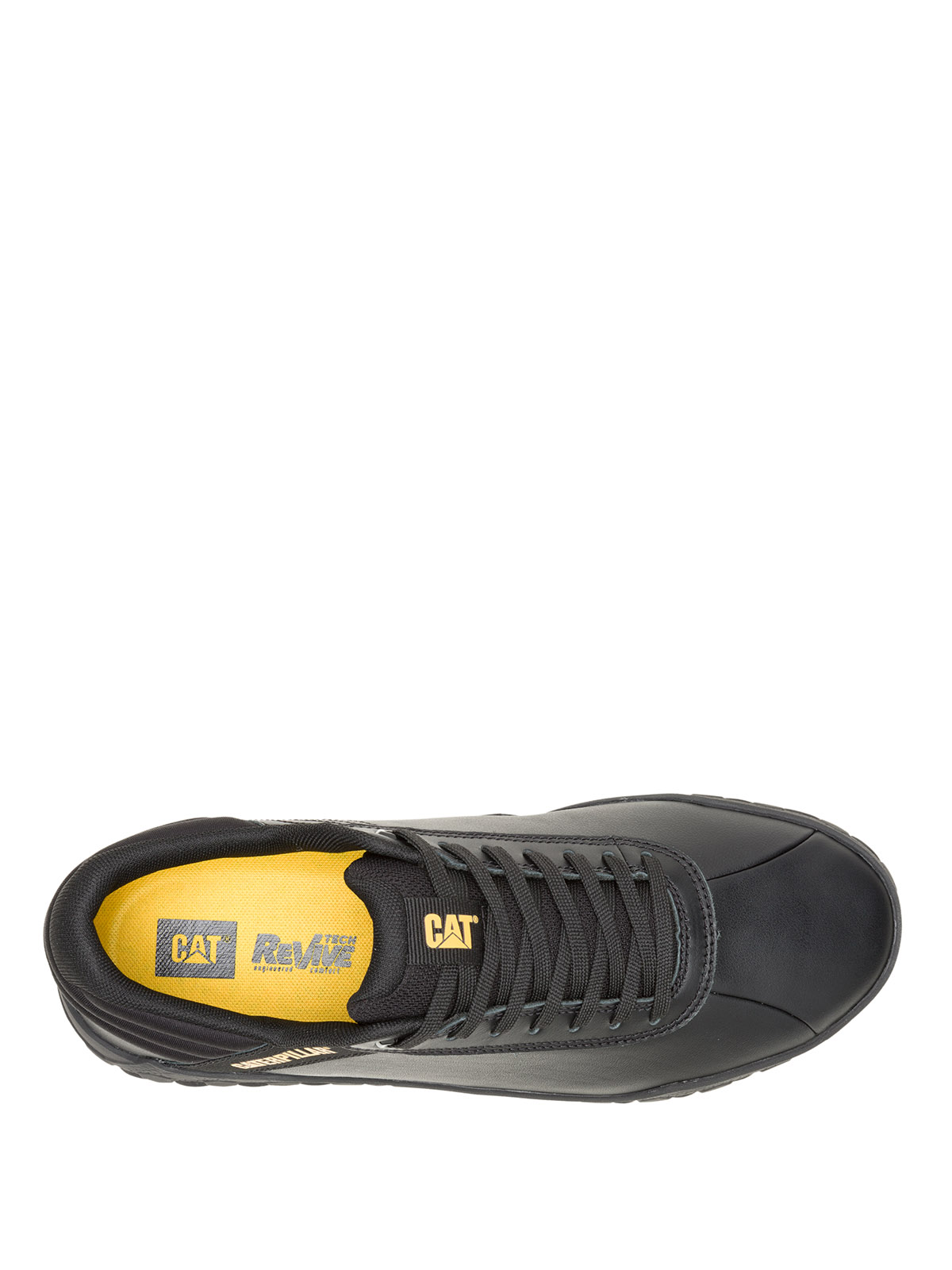 ZAPATILLA CUERO HOMBRE HEX PLUS NEGRO CAT - 7