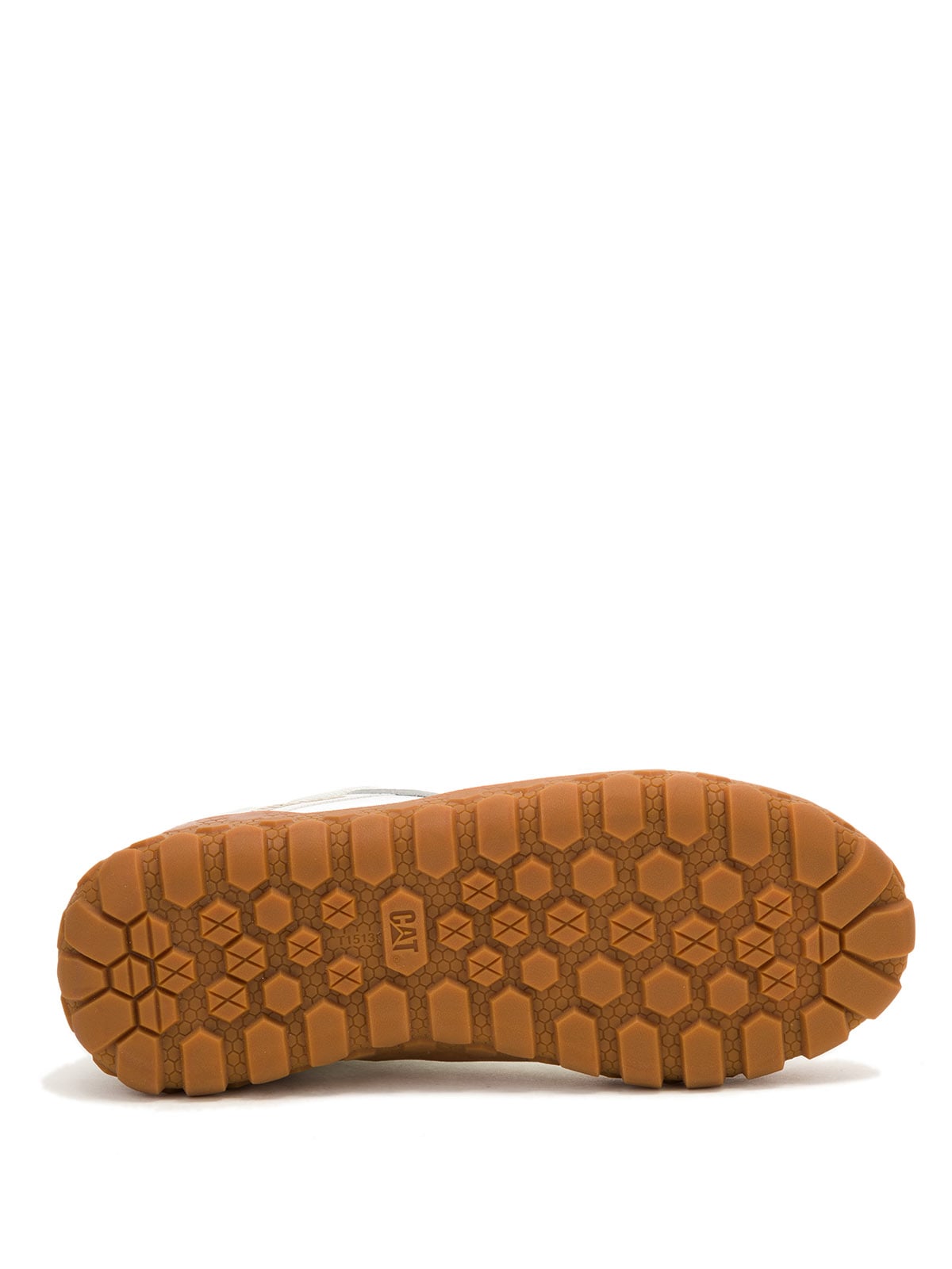 ZAPATILLA CUERO MUJER HEX PLUS BLANCO CAT - 8