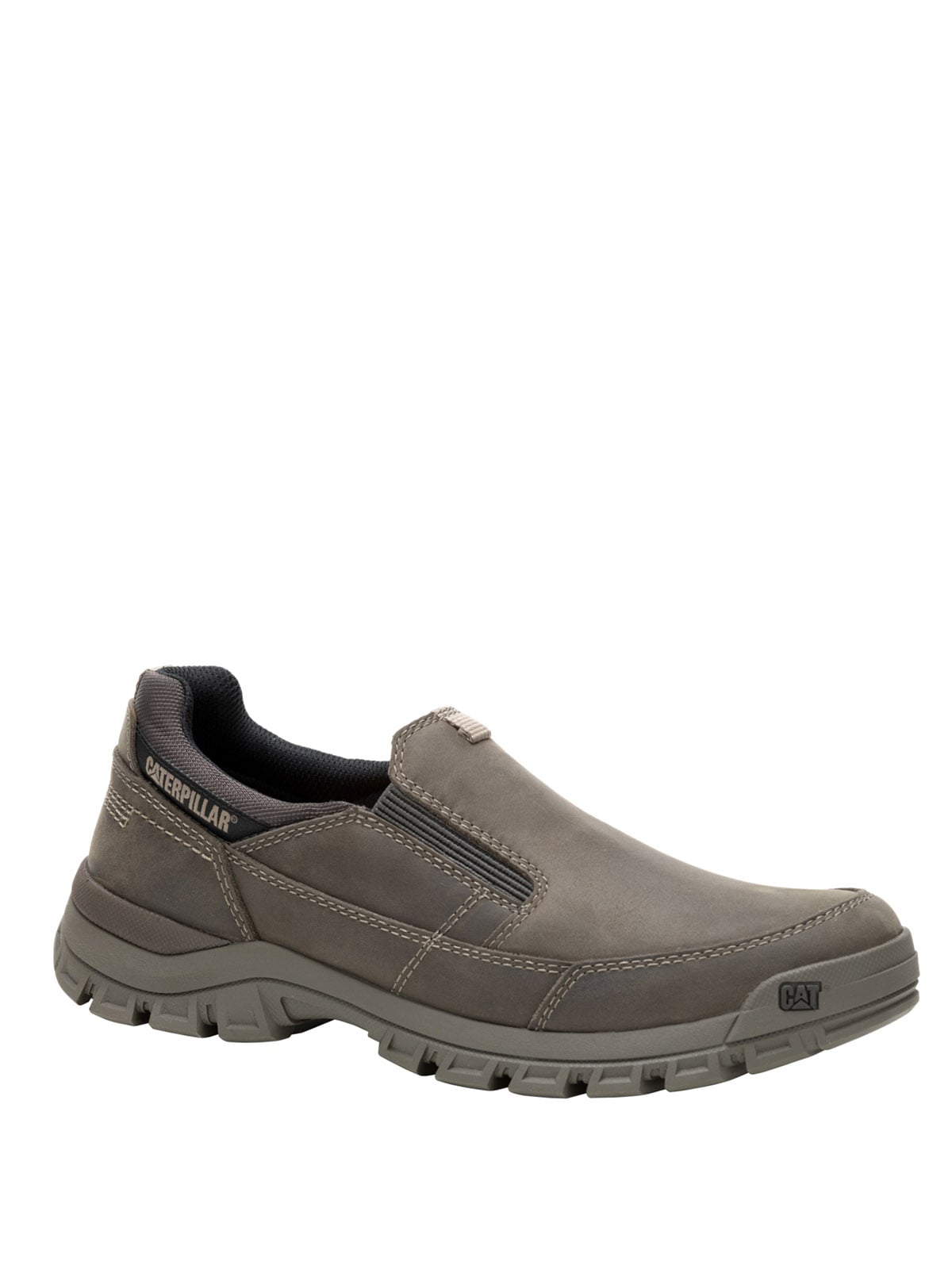ZAPATILLA CUERO HOMBRE THRESHOLD SLIP ON GRIS PARDO CAT - 1